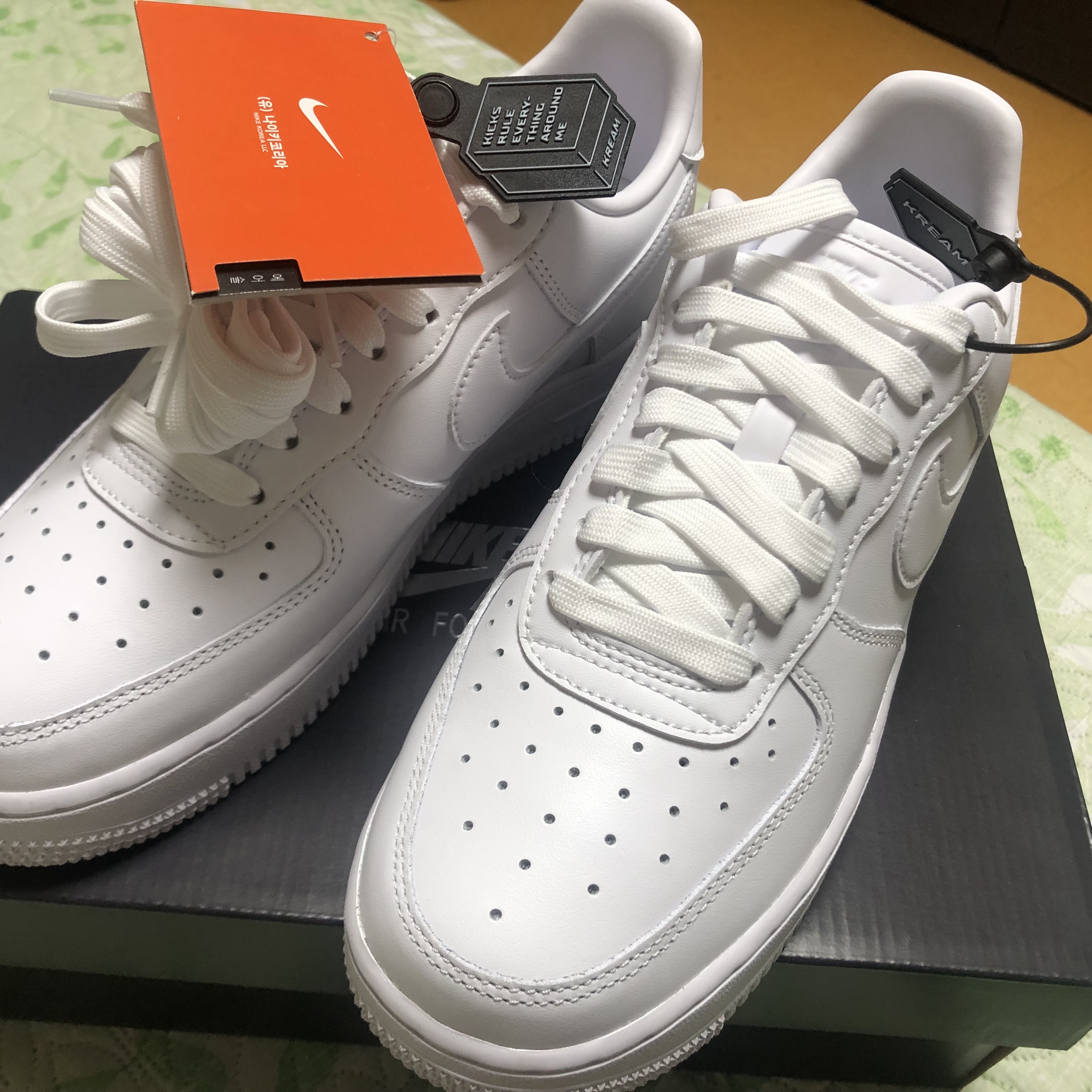 Nike Air Force 1 '07 Fresh White 착용 스타일