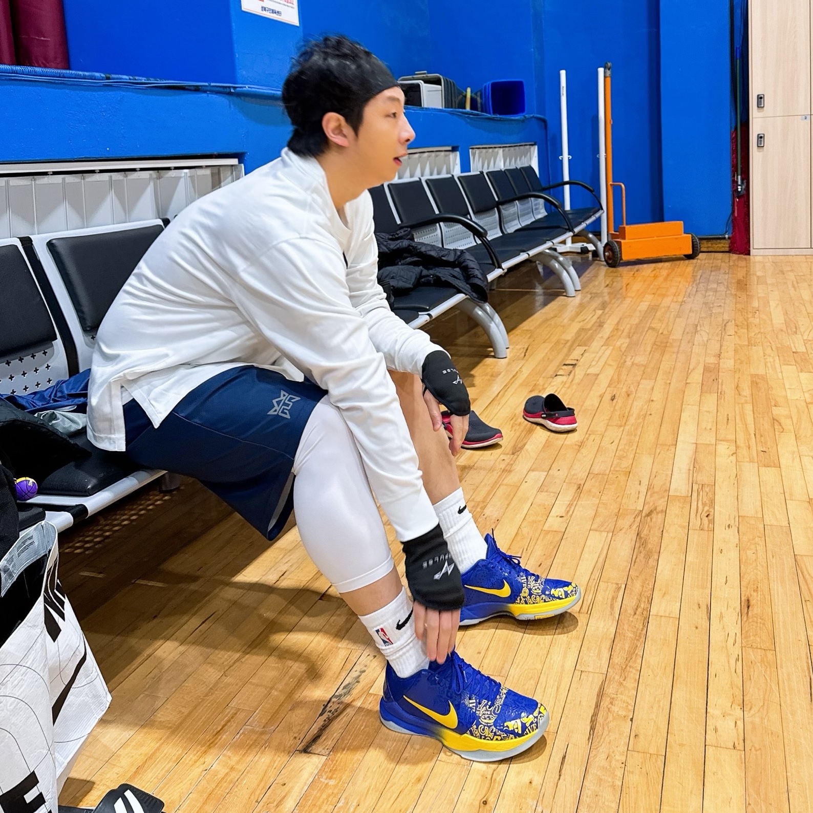 Nike Kobe 5 Protro 5 Rings 착용 스타일