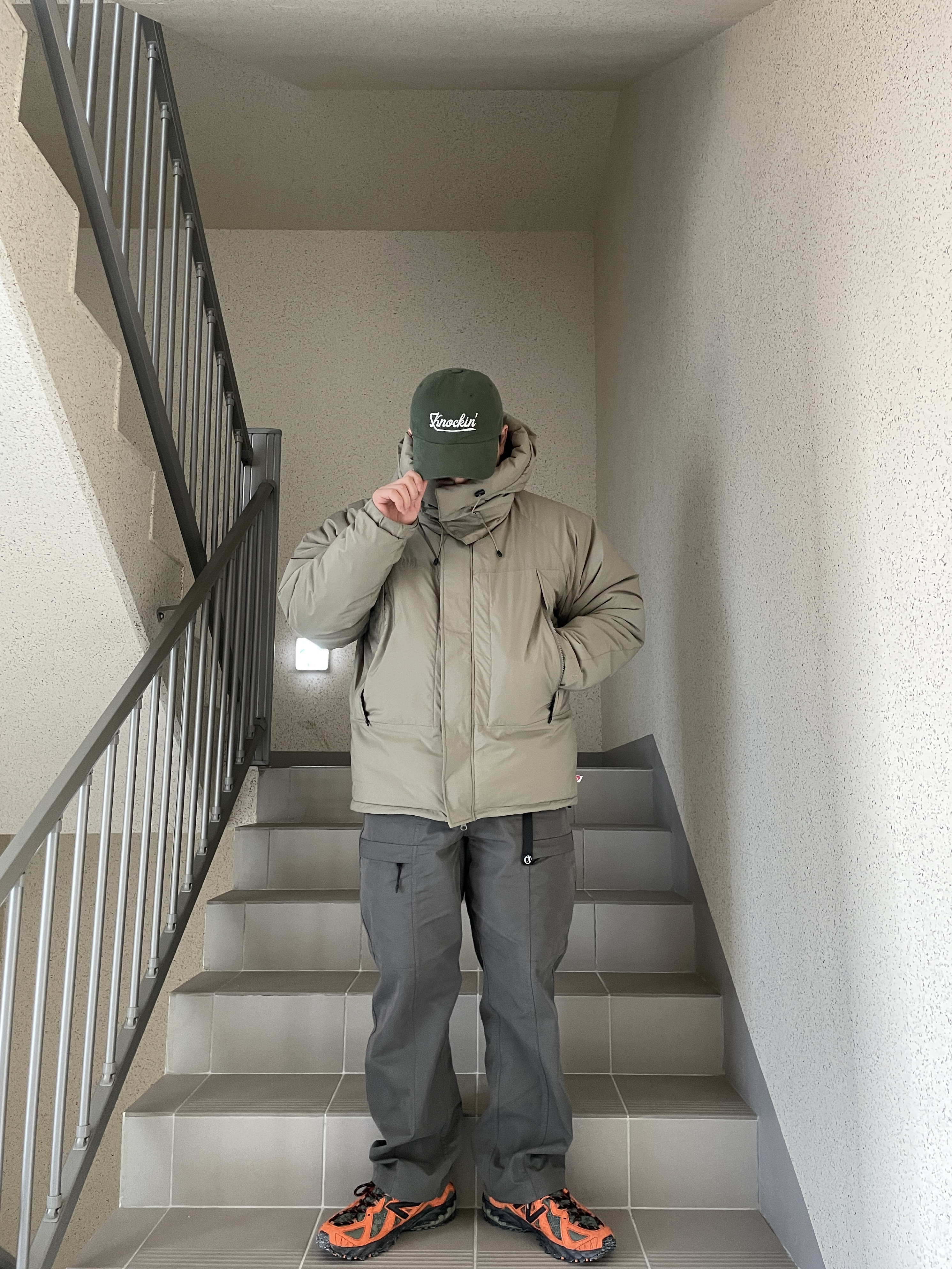 New Balance x Joe Freshgoods Beneath the Surface 610 Lil Swamps Orange 착용 스타일 - 3