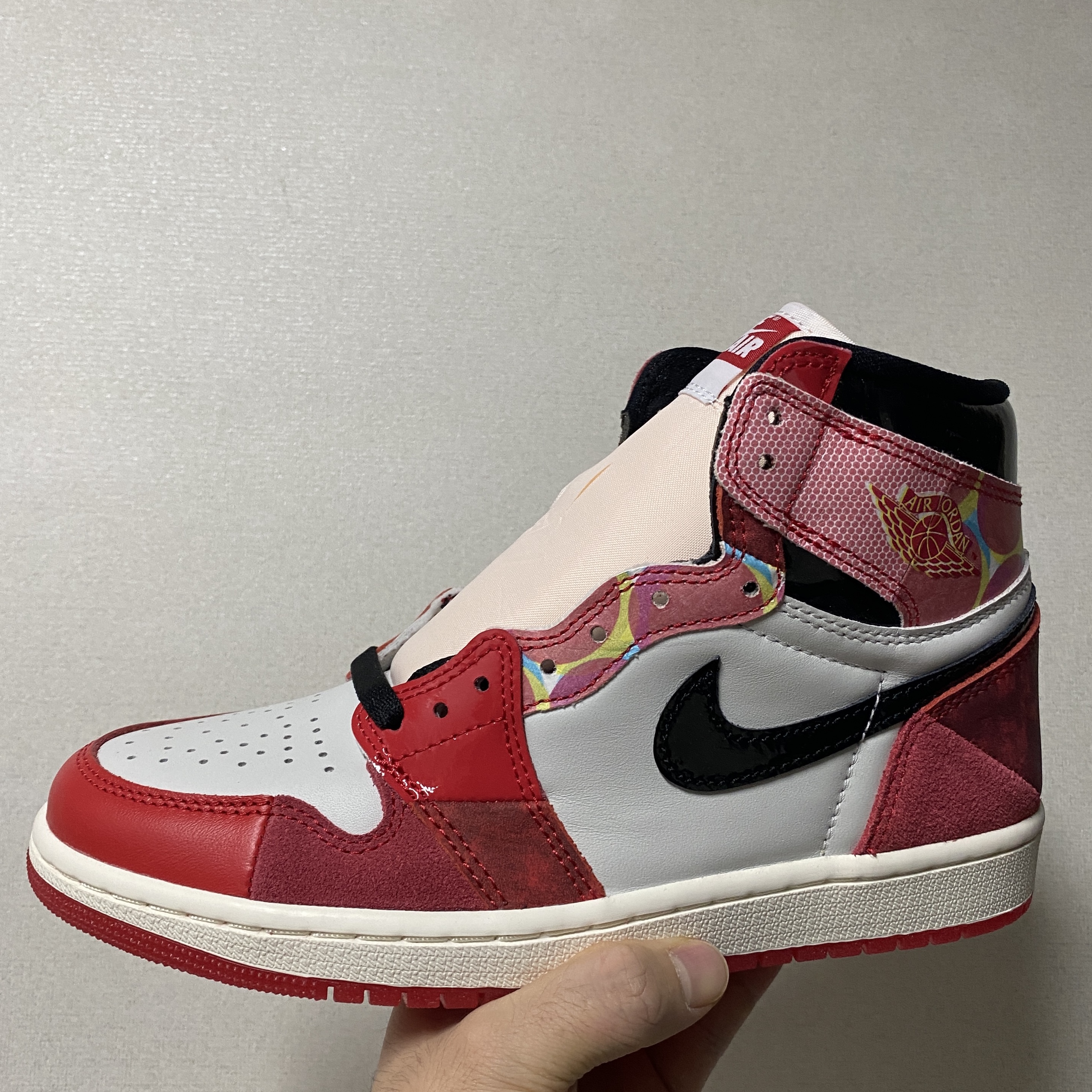 Jordan 1 Retro High Spider-Man Next Chapter 착용 스타일