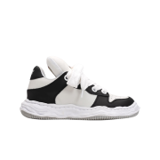 Maison Mihara Yasuhiro Wayne Puffer OG Sole Leather Low-top Sneakers Black White