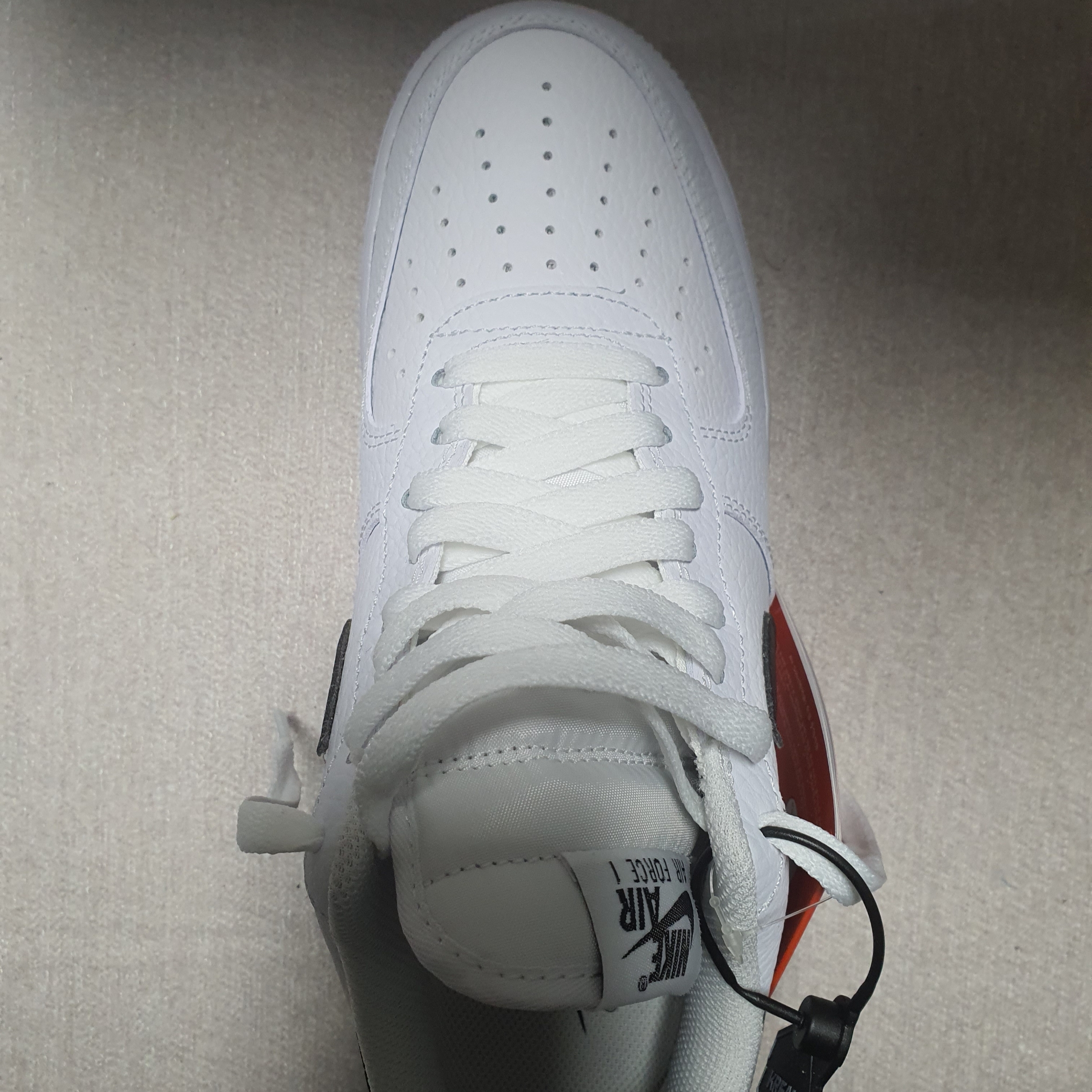 Nike Air Force 1 '07 White Black 착용 스타일