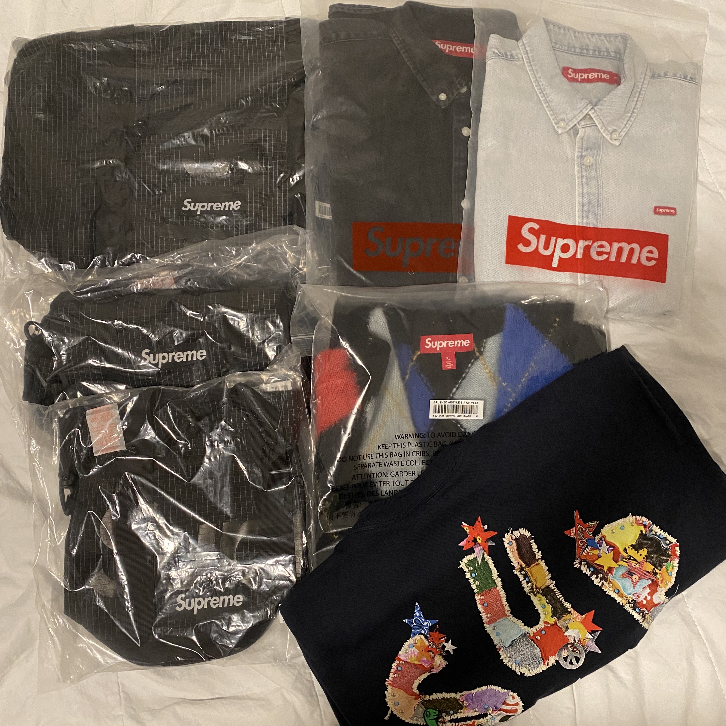 Supreme Washed Corduroy Zip Up Shirt Tan - 24SS, Supreme Washed Chino Twill Camp Cap Natural - 24SS 착용 스타일 - 2