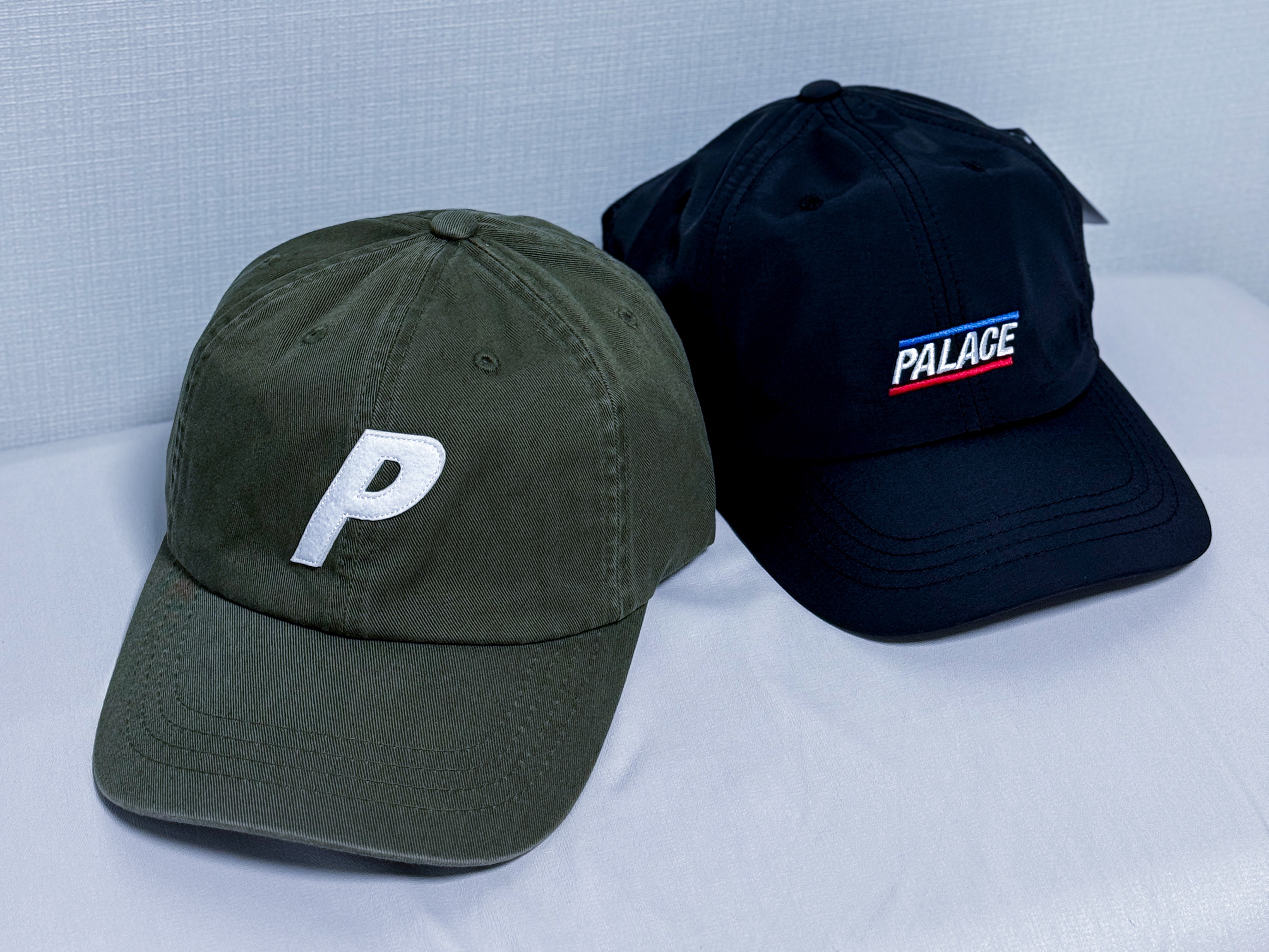 Palace P 6-Panel Cap The Deep Green - 24SS, Palace Basically A Shell 6-Panel Black - 24SS 착용 스타일