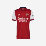 Adidas Arsenal 2021/22 Home Jersey Scarlet White - US Sizing (Non Marking Ver.)