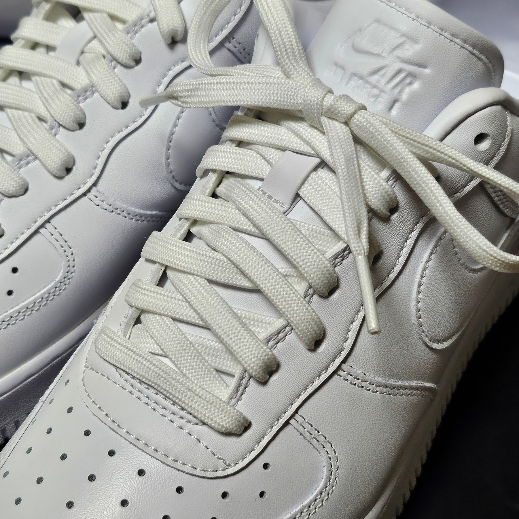 Nike Air Force 1 '07 Fresh White 착용 스타일