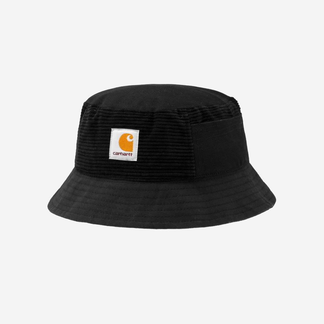 Carhartt WIP Medley Bucket Hat Black 상세 이미지 1