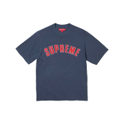 Supreme Cracked Arc S/S Top Navy - 24SS