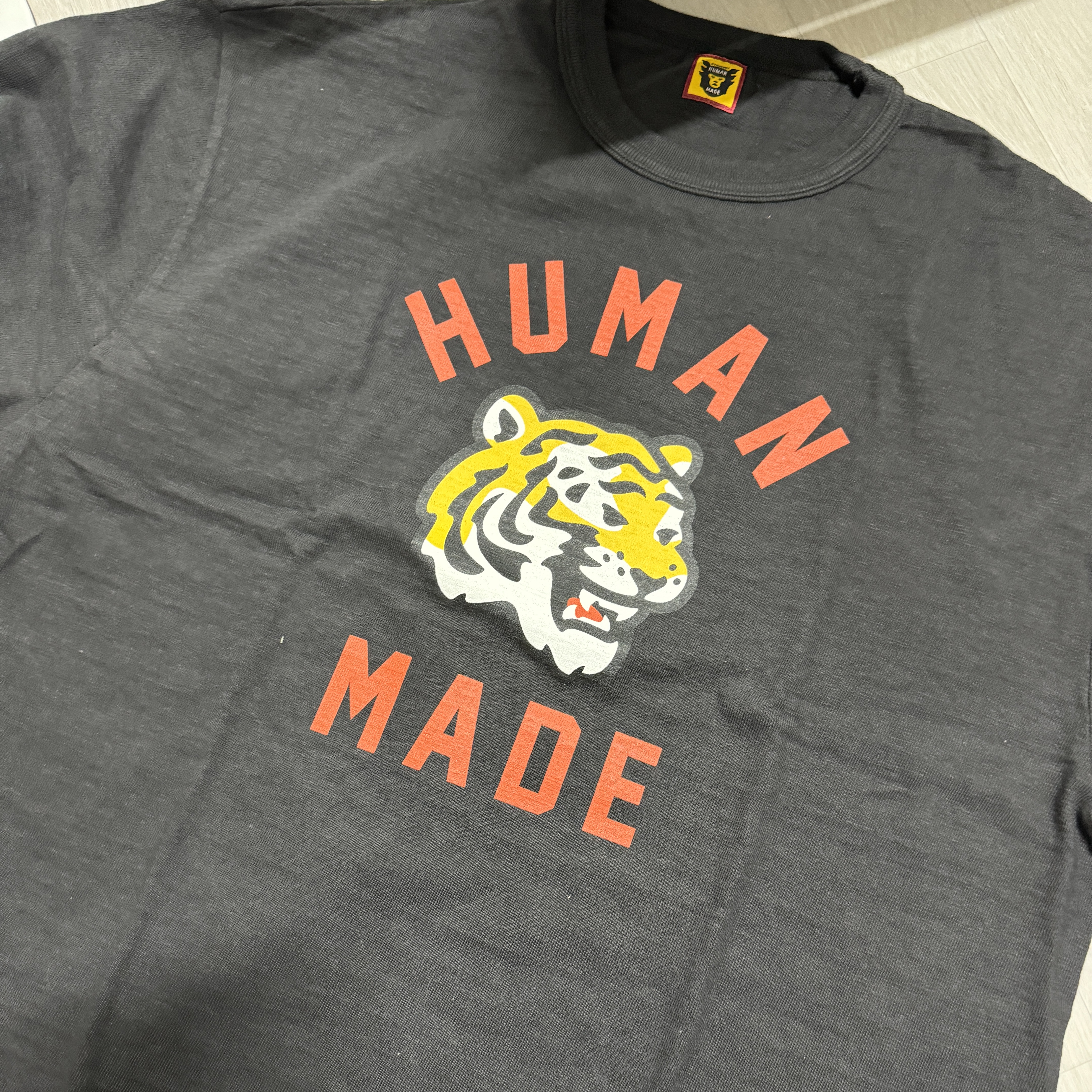 Human Made Graphic L/S T-Shirt Black 착용 스타일