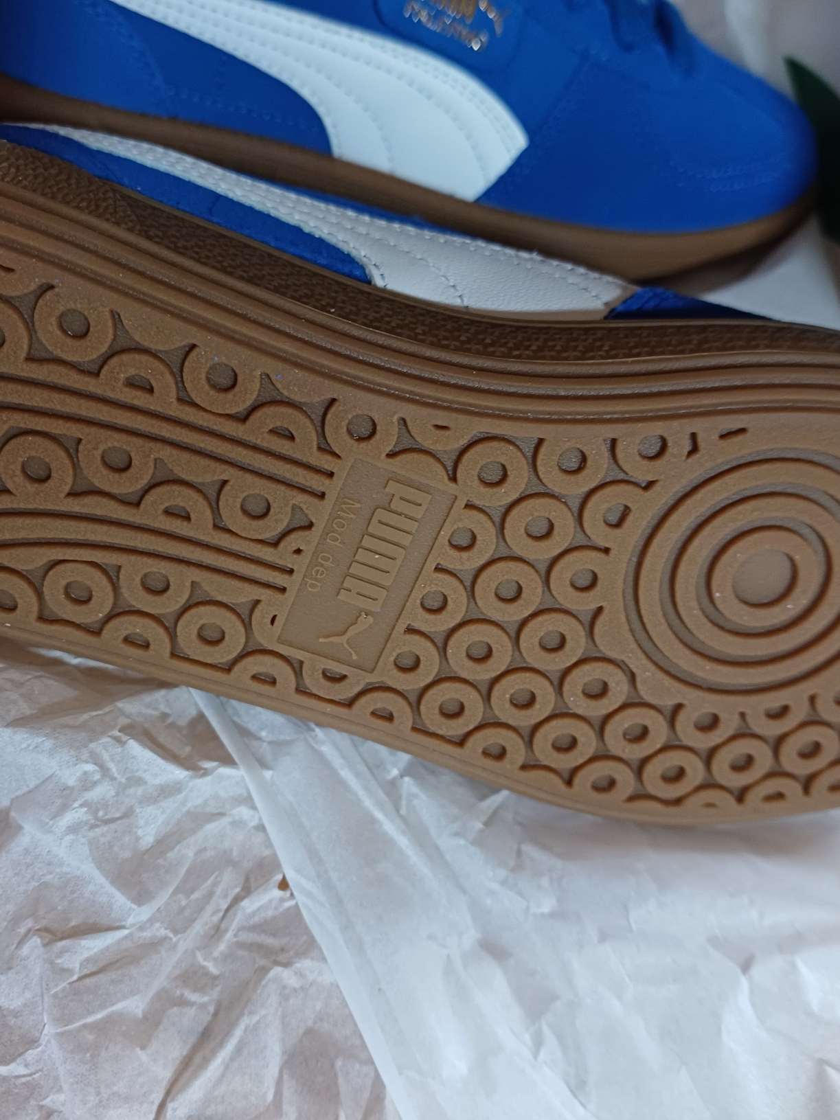 Puma Palermo Cobalt Glaze White 착용 스타일 - 3