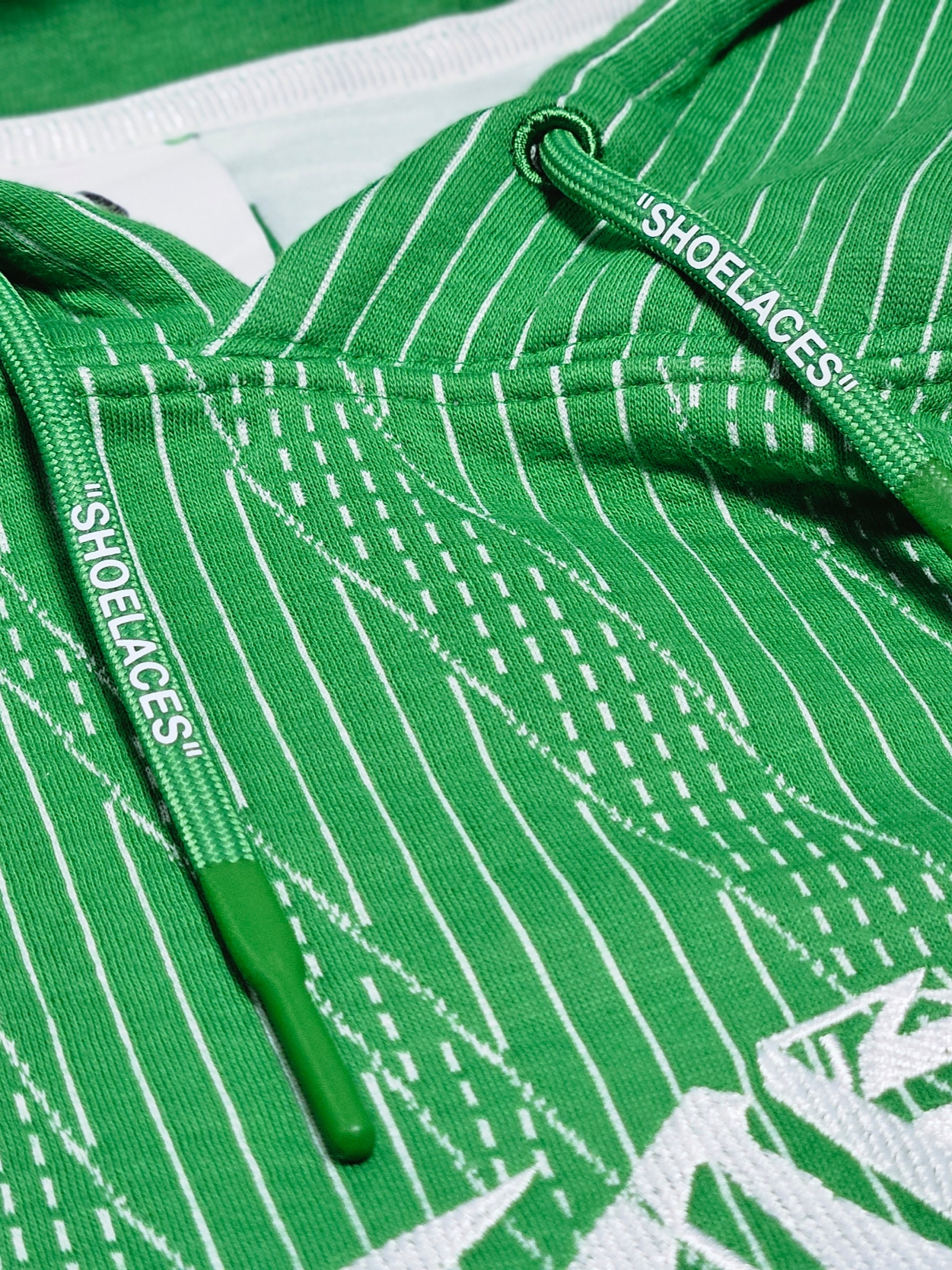 Nike x Off-White Engineered Hoodie Kelly Green - Asia 착용 스타일 - 9