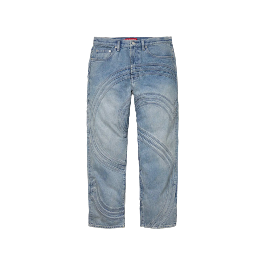 슈프림 HJR 트롱프 뢰유 루즈 핏 진 블루 - 24FW | Supreme | KREAM 슈프림 HJR 트롱프 뢰유 루즈 핏 진 블루 - 24FW | Supreme | KREAM