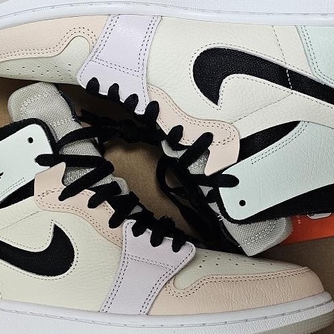 (W) Jordan 1 Zoom Air CMFT Pale Ivory 착용 스타일