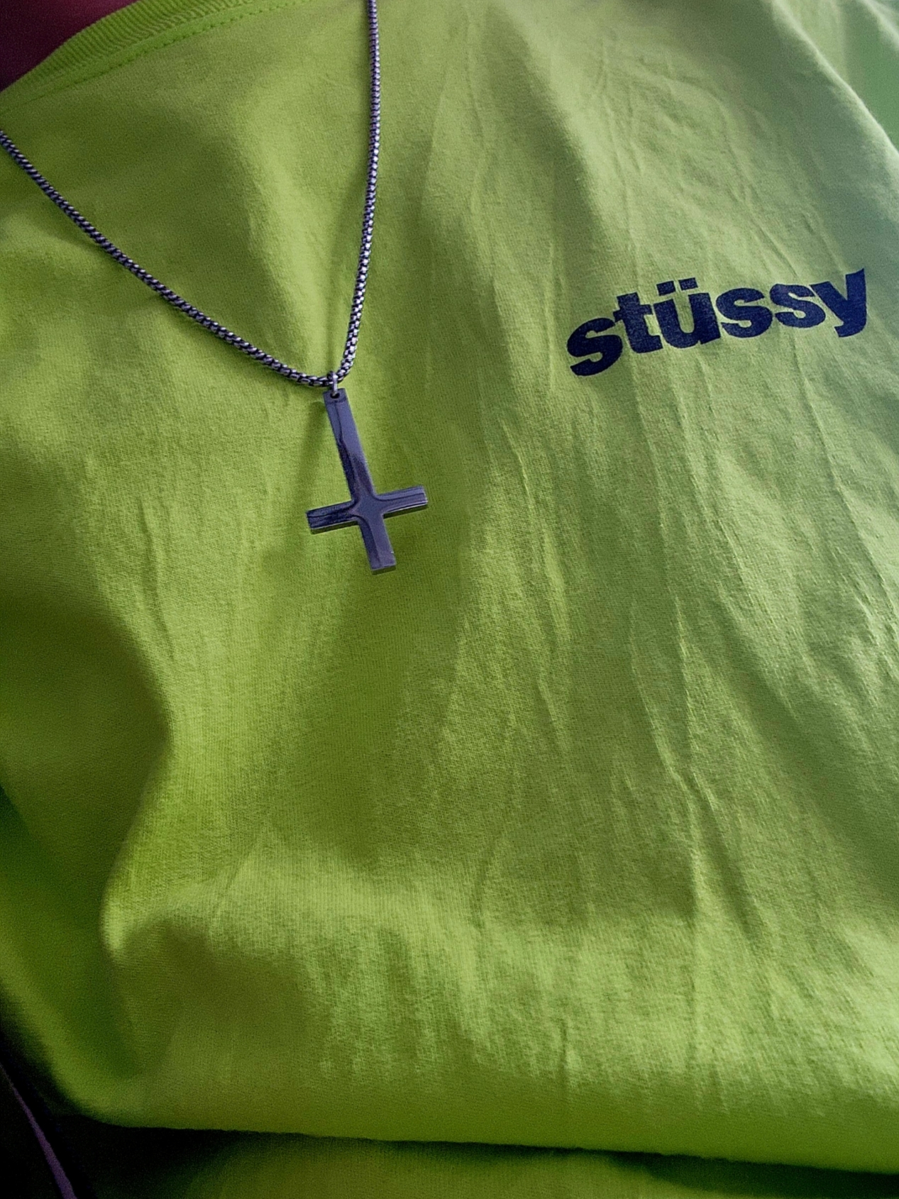 Stussy Popsicle T-Shirt Keylime, Nike x Space Jam: A New Legacy Air Force 1 '07 Tune Squad 착용 스타일 - 2