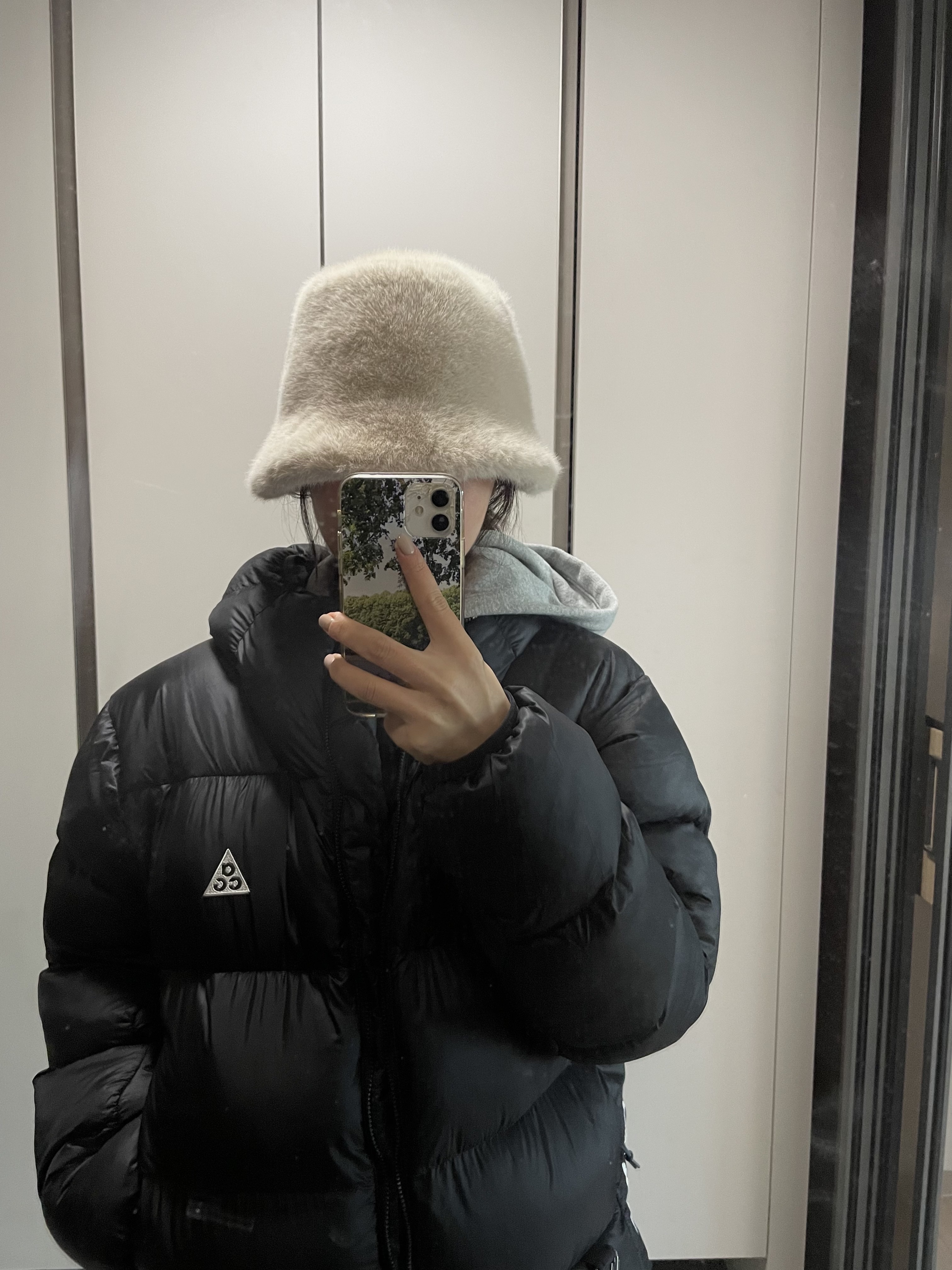 Nike ACG Therma-Fit ADV Lunar Lake Puffer Jacket Black - Asia 착용 스타일