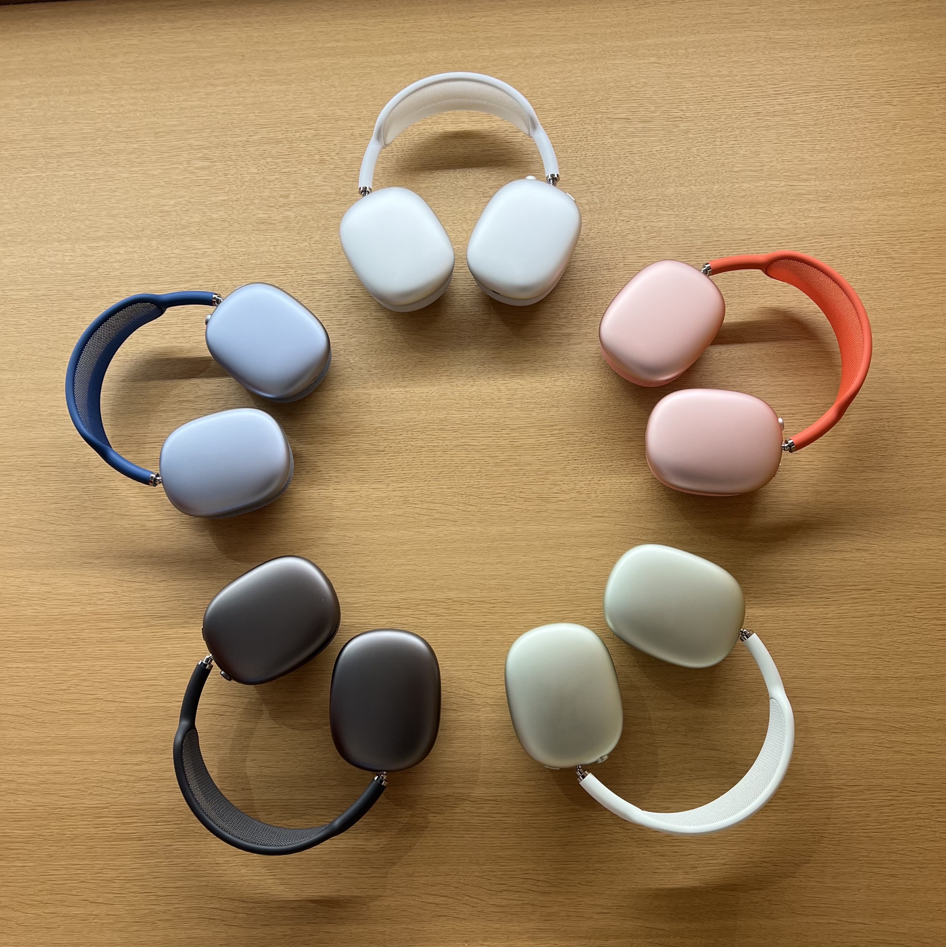 Apple AirPods Max Lightning Silver (Korean Ver.), Apple AirPods Max Lightning Space Gray (Korean Ver.) ์ฐฉ์ฉ ์คํ์ผ