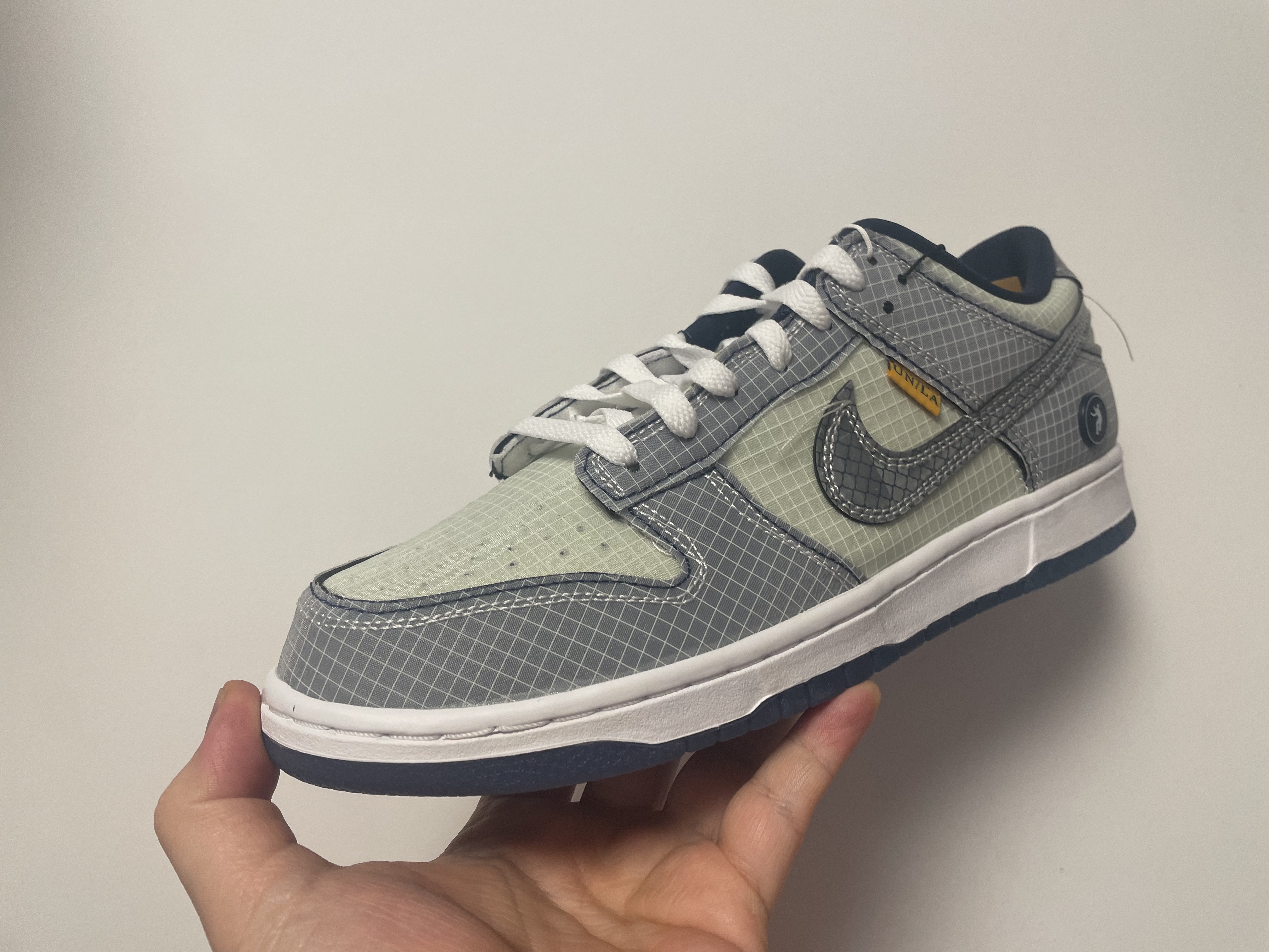 Nike x Union Dunk Low Passport Pack Pistachio 착용 스타일 - 2