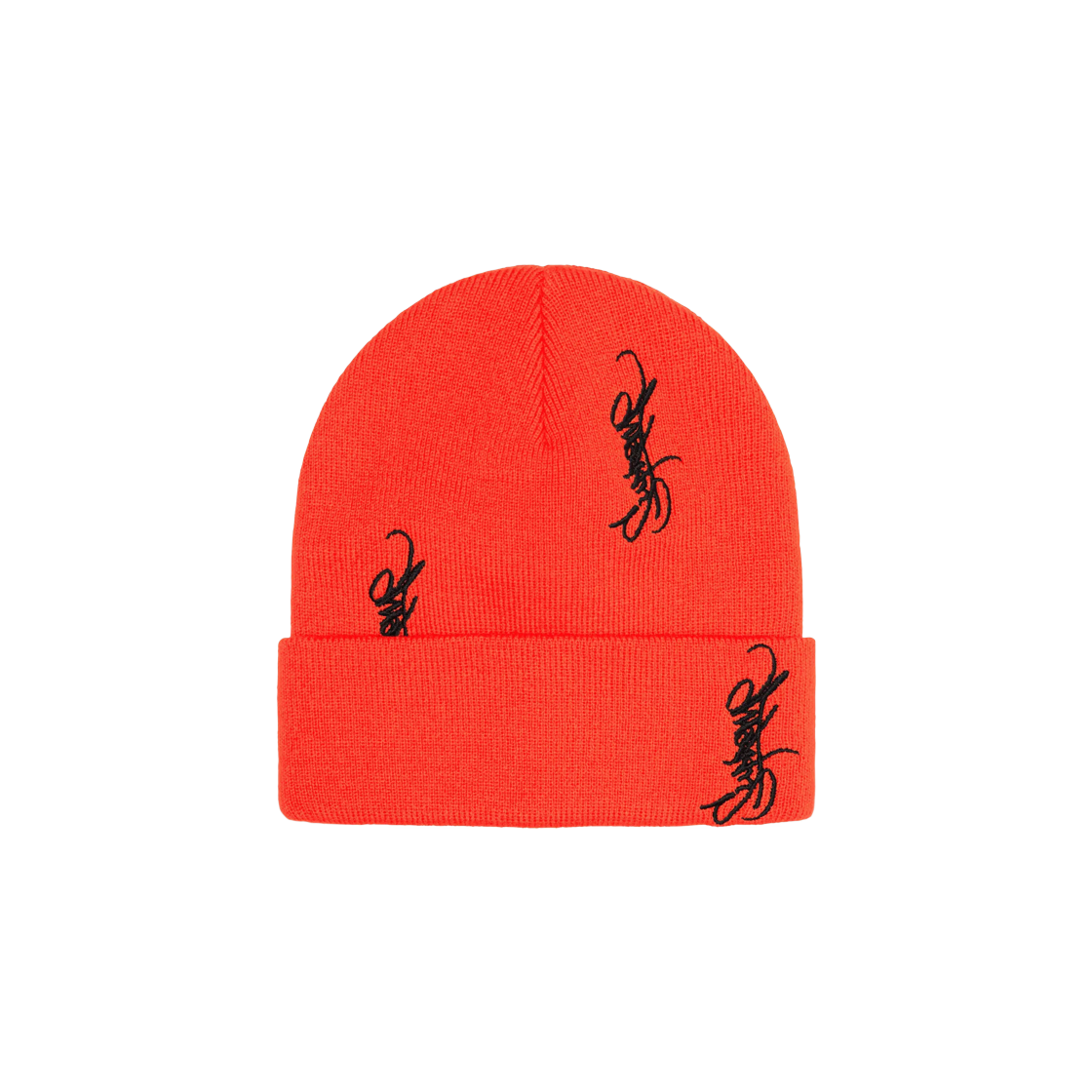 Supreme Tag Beanie Bright Orange - 24SS 상세 이미지 1