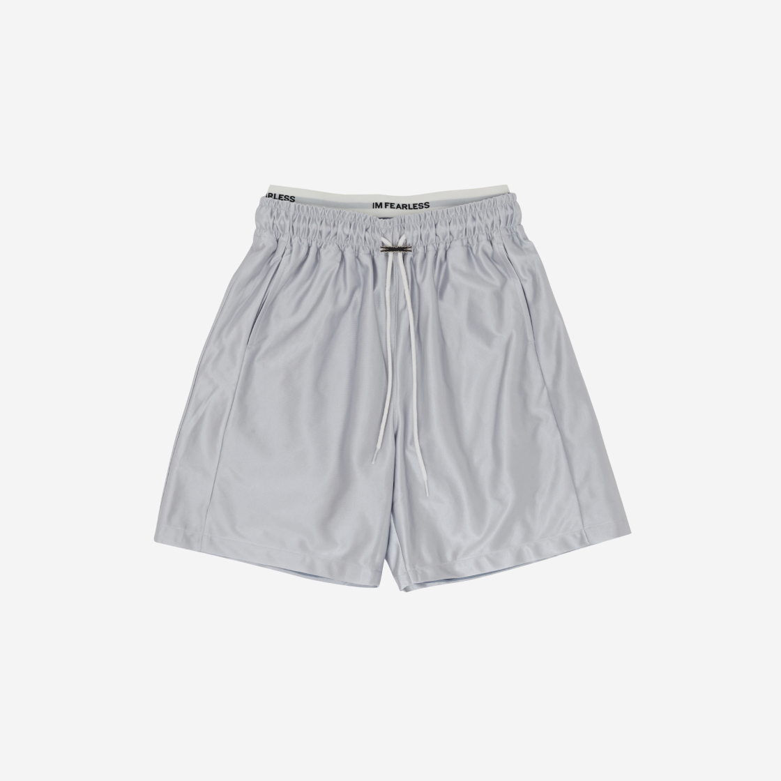 르세라핌 오버사이즈 쇼츠 라이트 그레이(LE SSERAFIM Oversized Shorts Light grey)