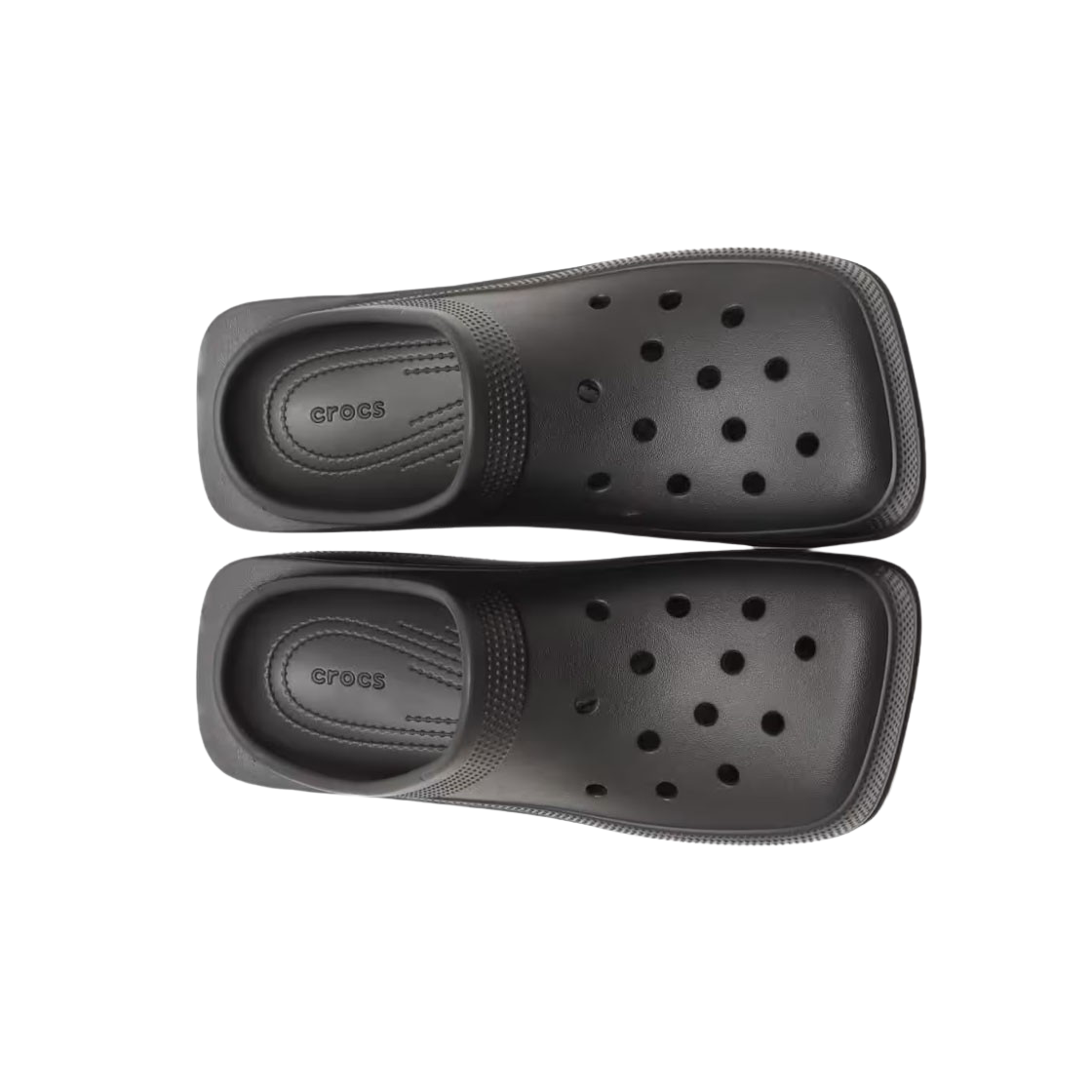 크록스 클래식 블런트 토 클로그 블랙(Crocs Classic Blunt Toe Clog Black) - 3