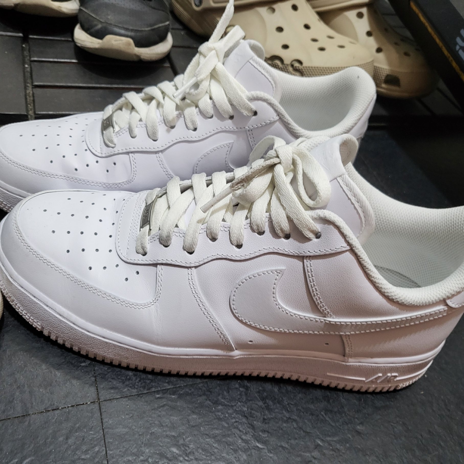 Nike Air Force 1 '07 Low White 착용 스타일
