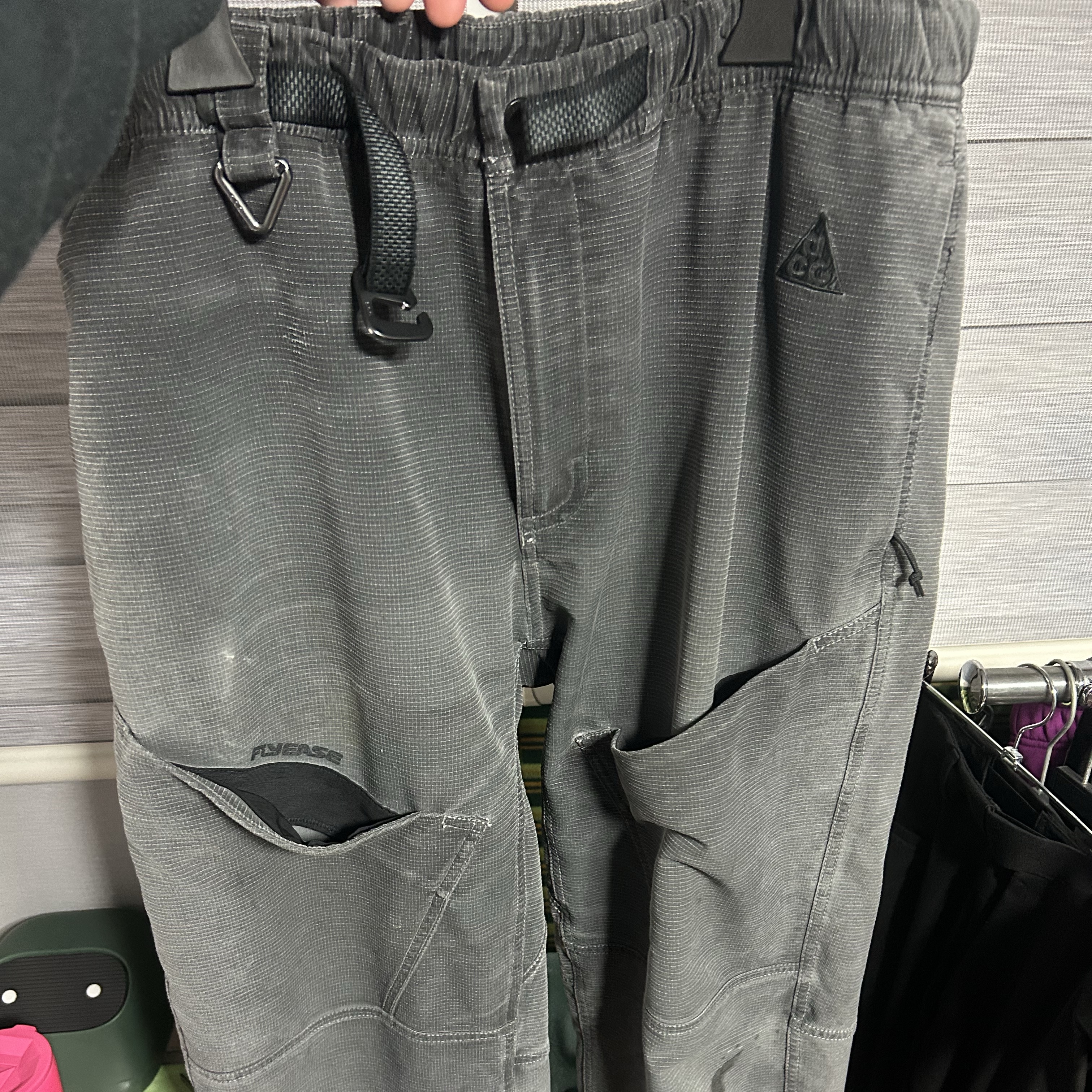 Nike ACG Dri-Fit ADV Flyease Pants Black - Asia 착용 스타일