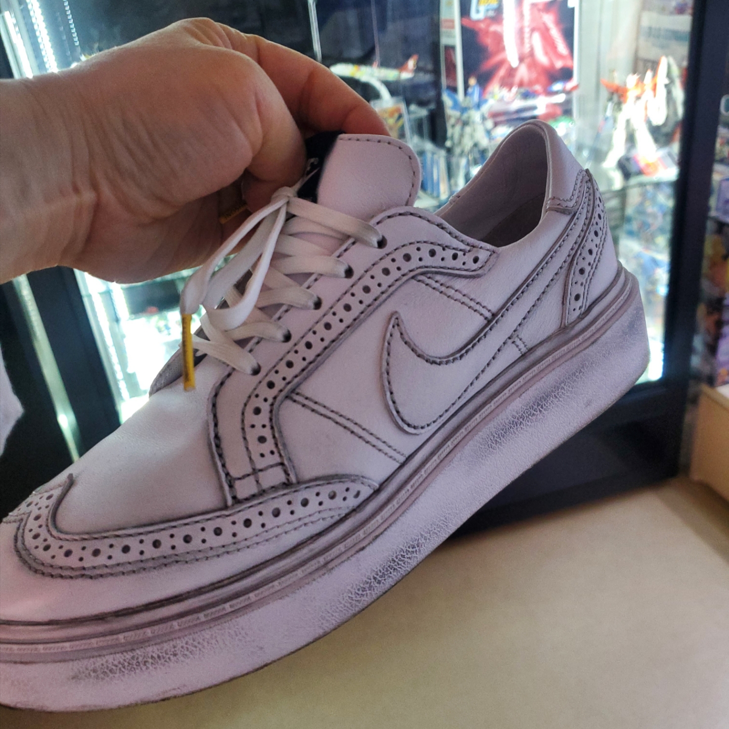 Nike x Peaceminusone Kwondo1 White 착용 스타일