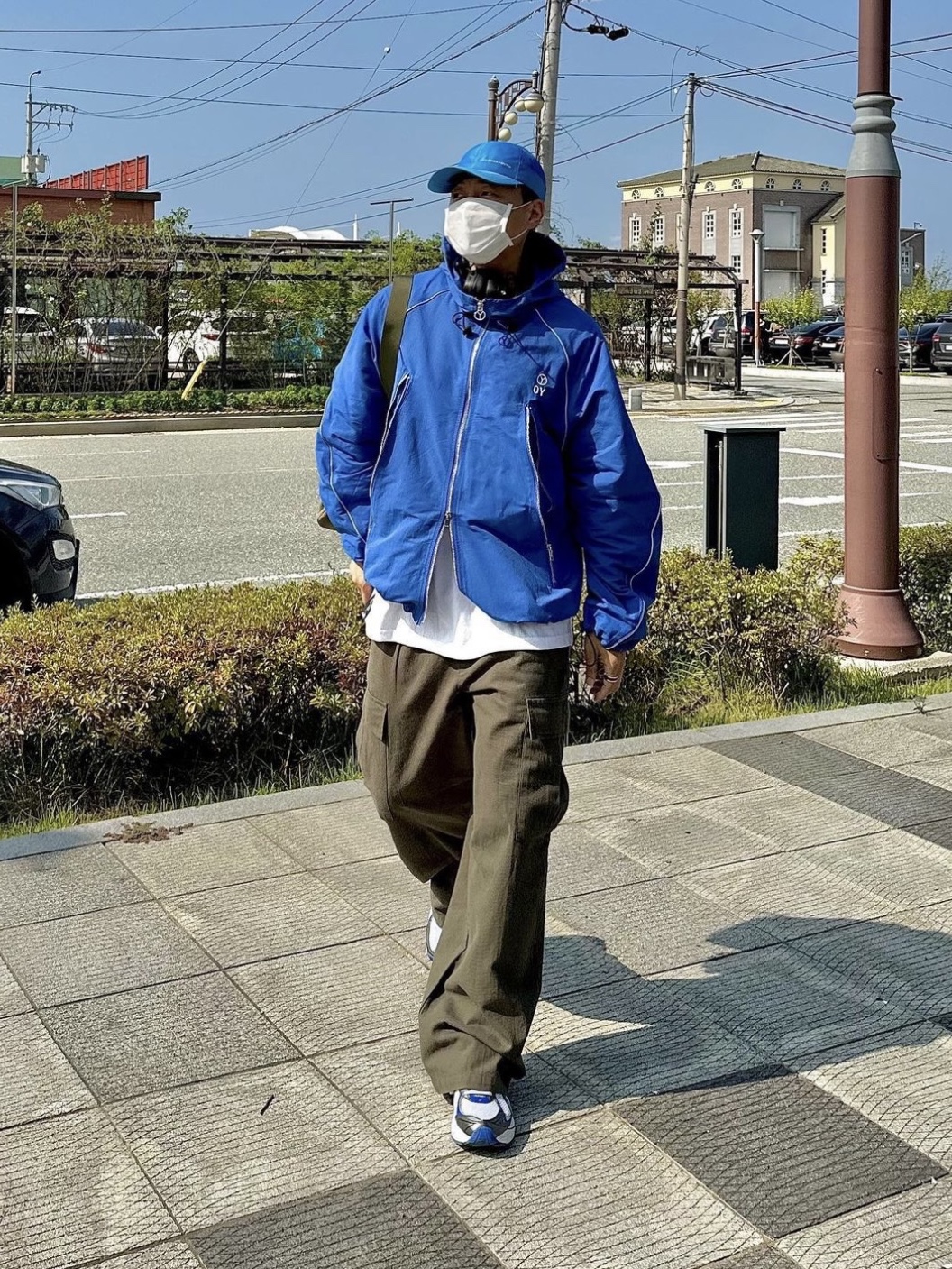 Asics GT-2160 White Illusion Blue 착용 스타일 - 3