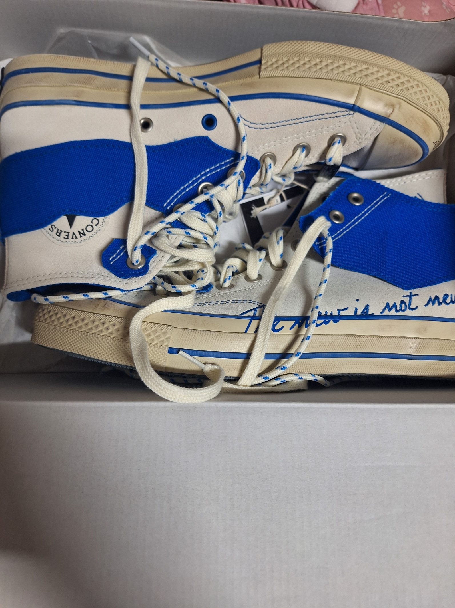 Converse x Ader Error Chuck 70 High White 착용 스타일