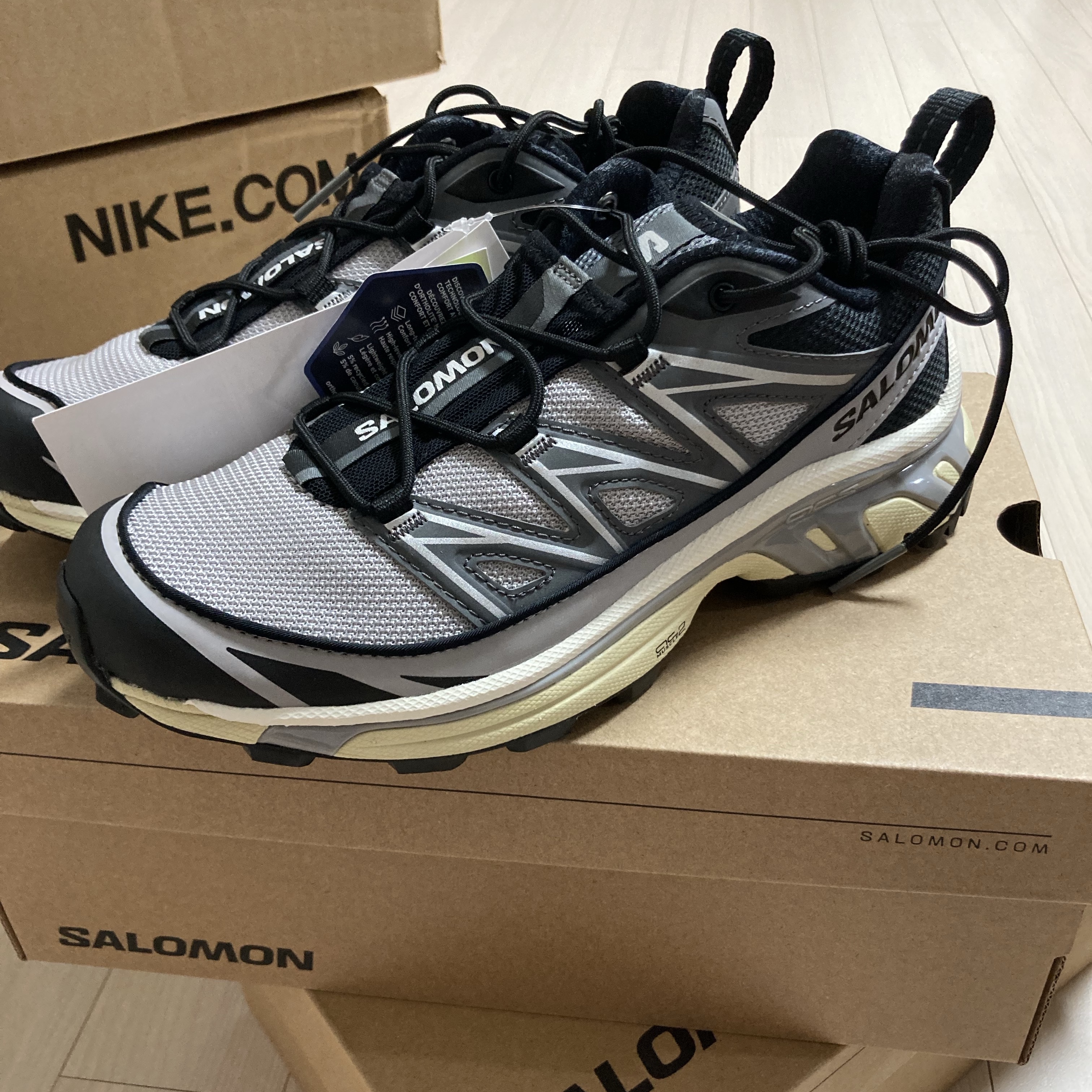 Salomon XT-6 Expanse Alloy Quiet Shade 착용 스타일
