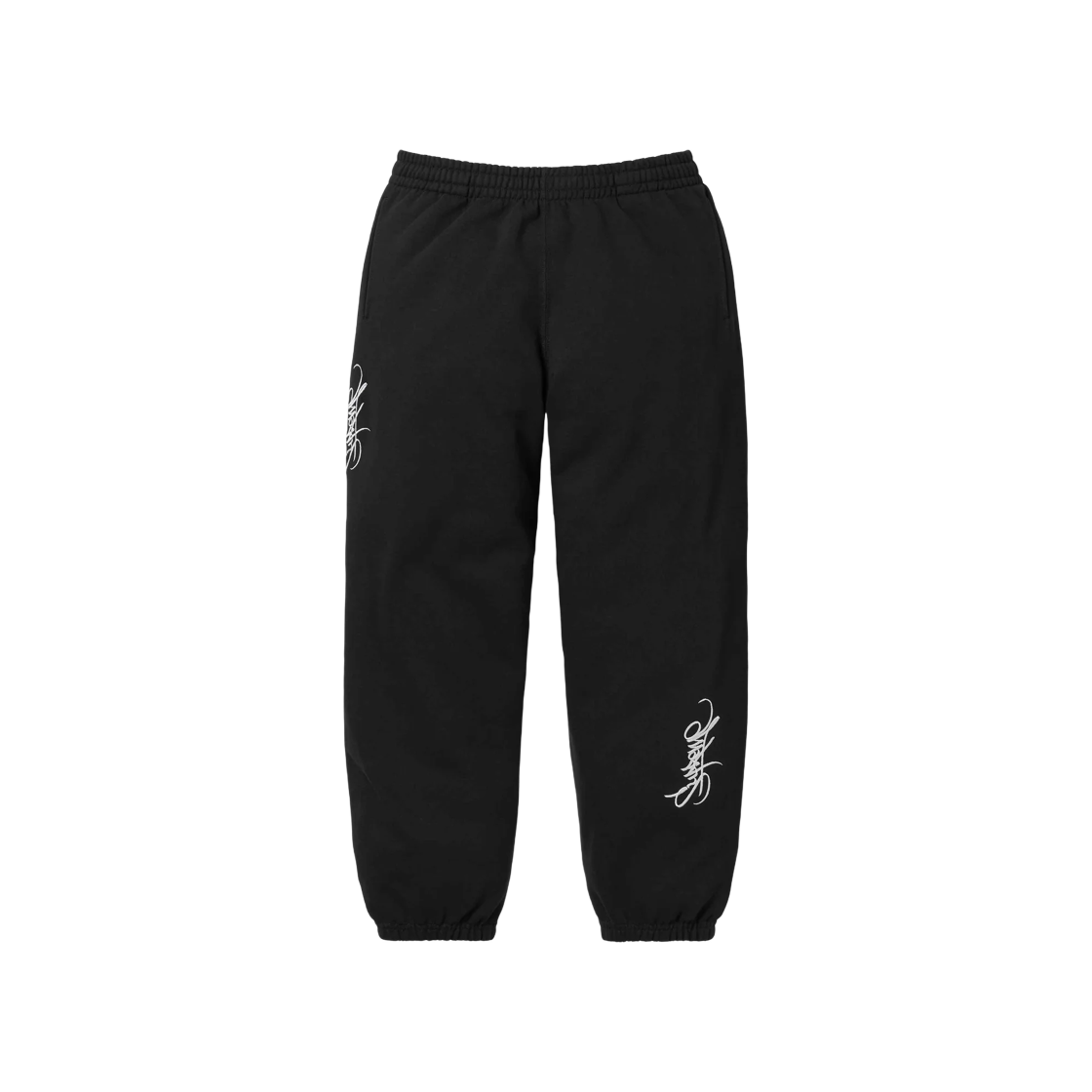 Supreme Tag Sweatpant Black - 24SS 상세 이미지 1