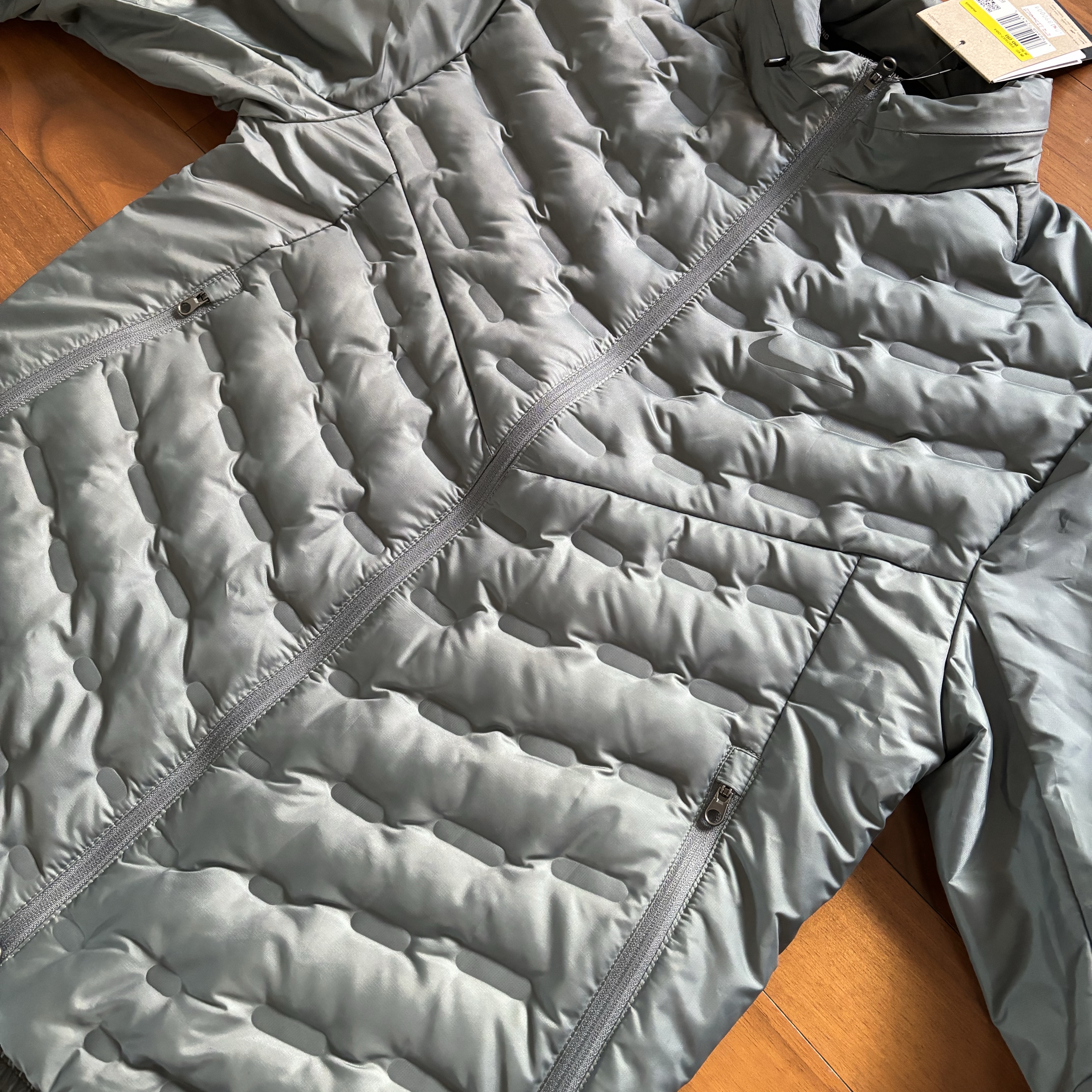 Nike Therma-Fit ADV Aeroloft Repel Down Running Jacket Black - Asia 착용 스타일