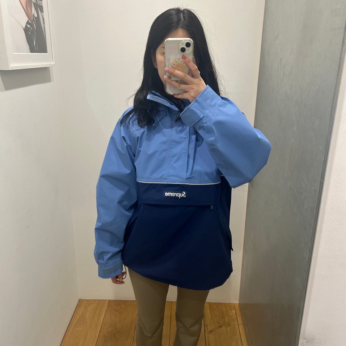 ジャケット・アウター Supreme GORE-TEX Anorak 24ss Blue L Supreme GORE-TEX Anorak (SS24) - $298