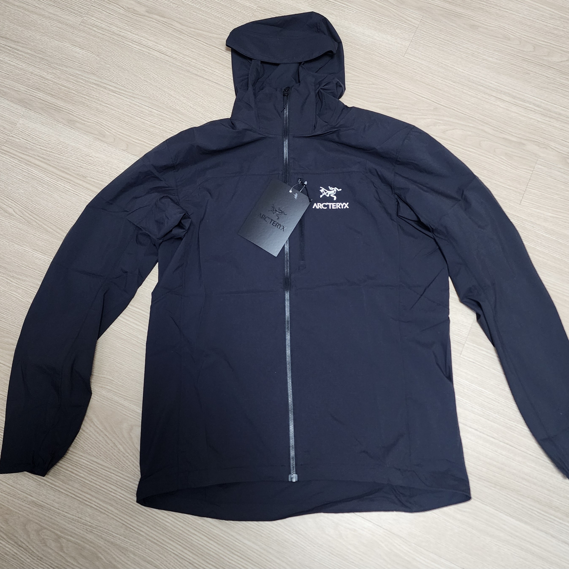 Arc'teryx Squamish Hoody Black 착용 스타일
