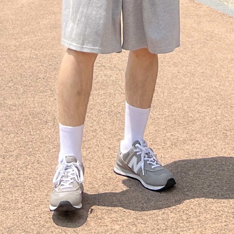 New Balance 574 Worn By Anyone Grey - D Standard 착용 스타일