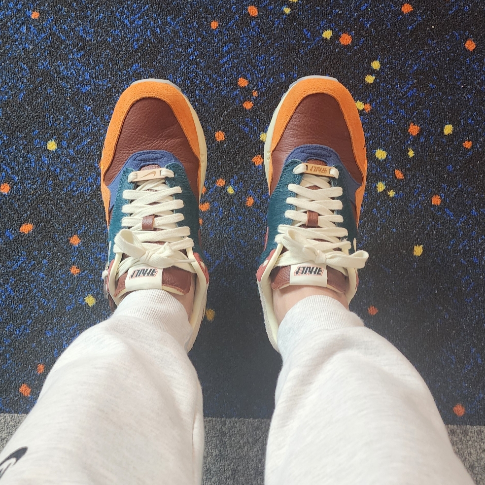 Nike x Kasina Air Max 1 SP Won-Ang Orange 착용 스타일 - 3