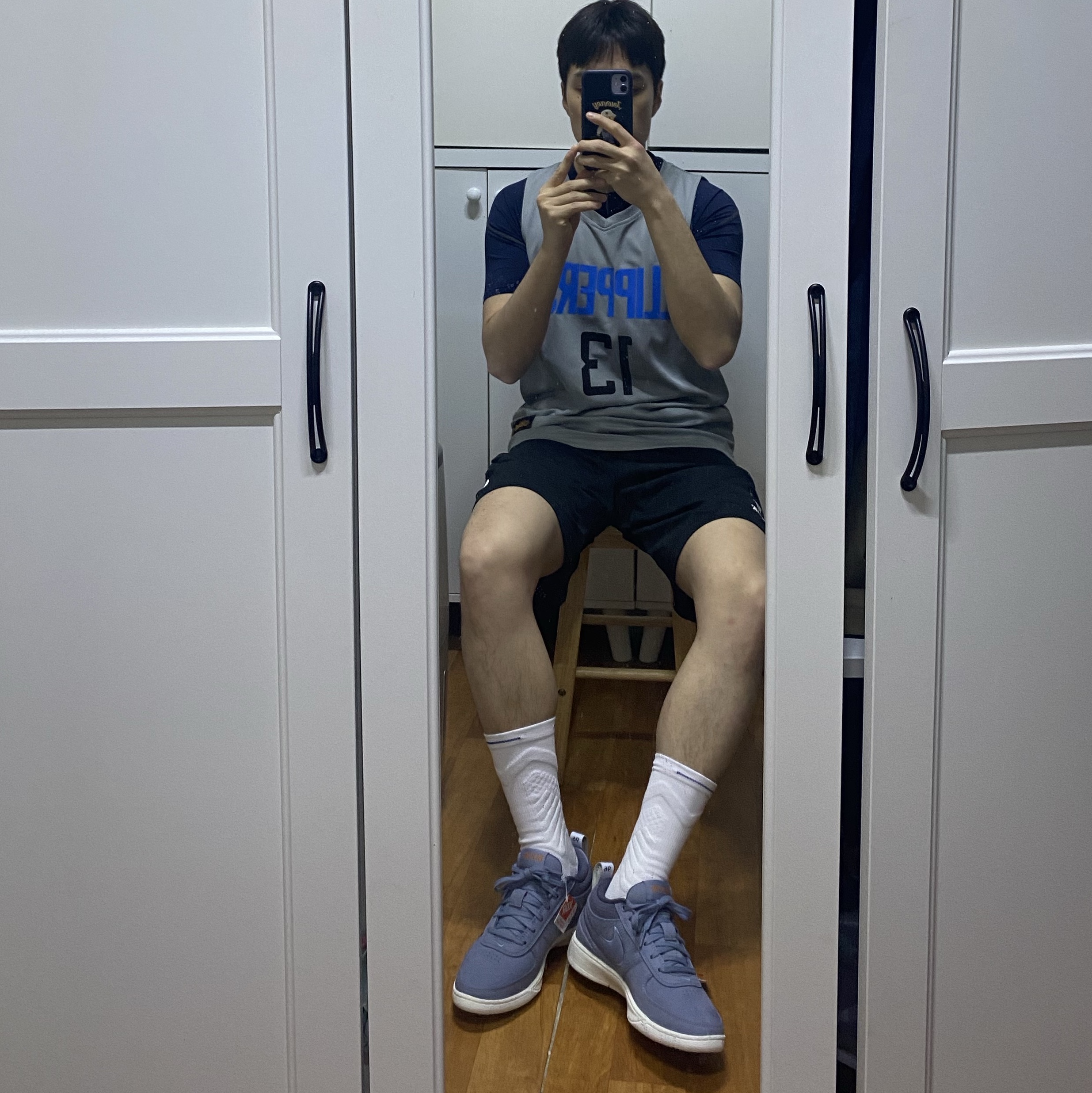 Nike Book 1 EP Mirage V2 착용 스타일