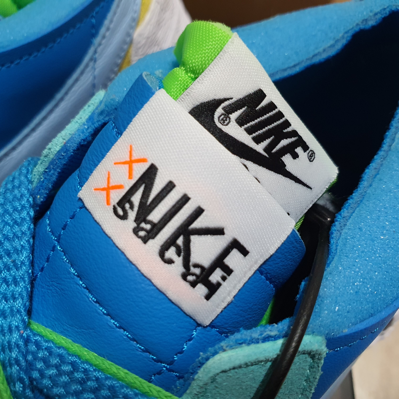 Nike x Sacai x Kaws Blazer Low Neptune Blue 착용 스타일 - 3