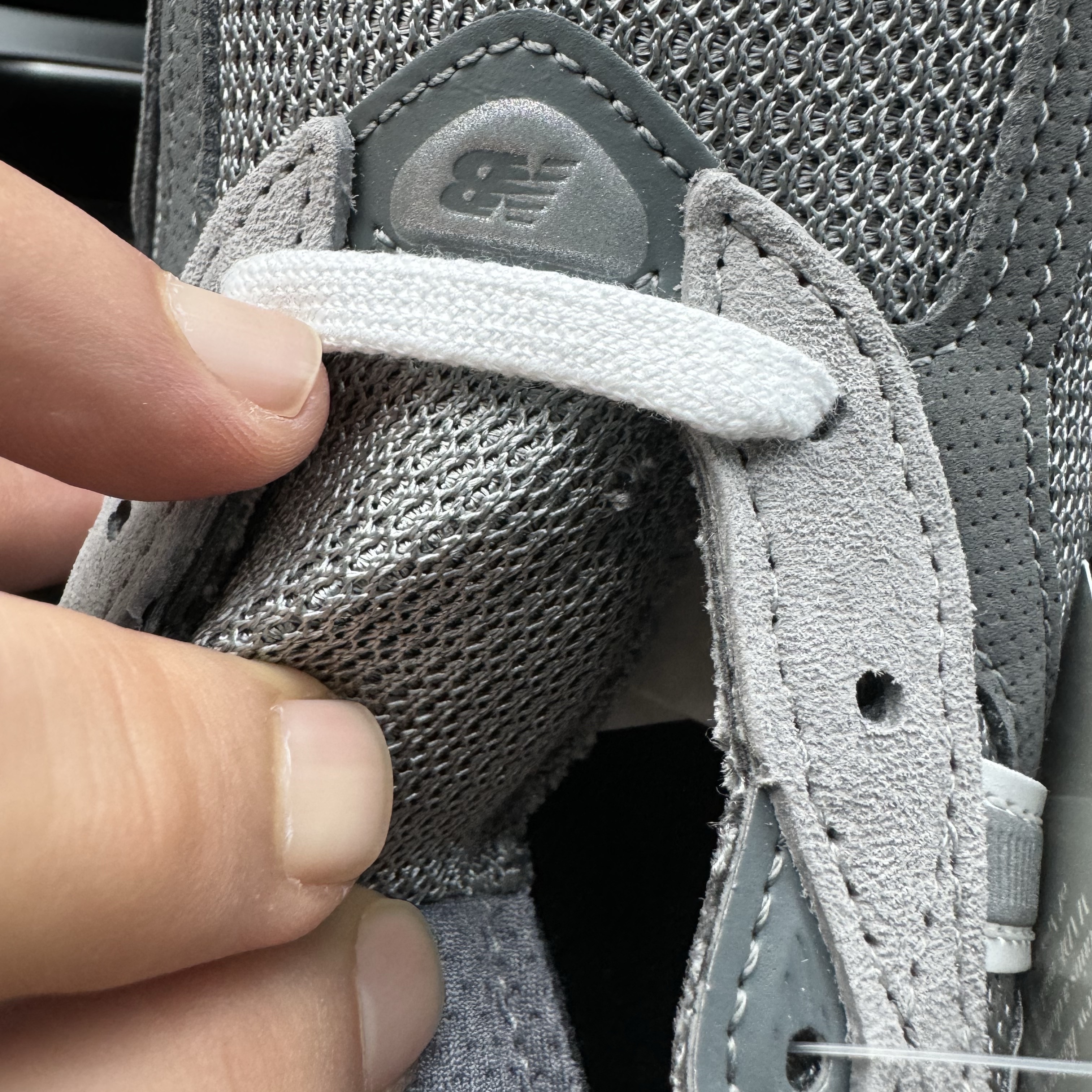 New Balance 990v6 Made in USA Grey - D Standard 착용 스타일 - 2