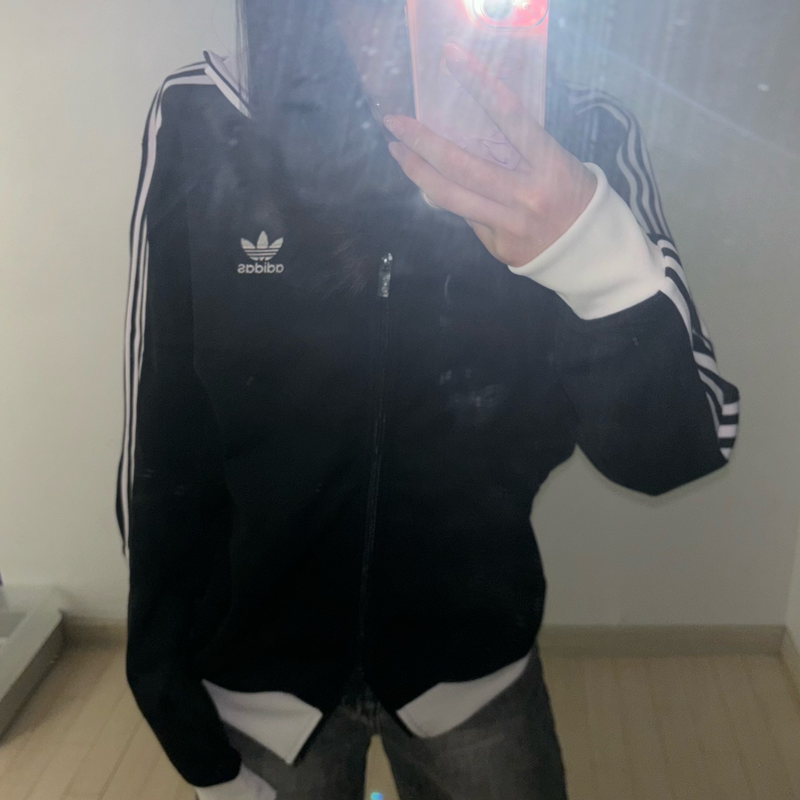 Adidas Adicolor Classics Beckenbauer Track Jacket Black - KR Sizing 착용 스타일 - 2