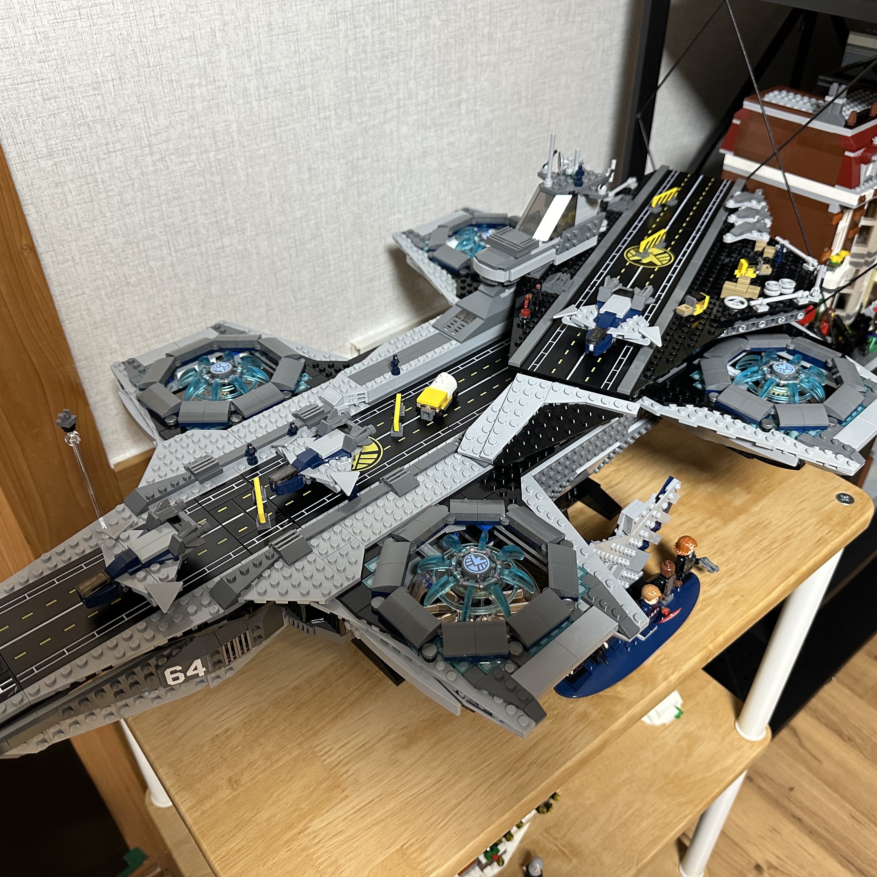Lego Marvel The Shield Helicarrier 착용 스타일 - 1