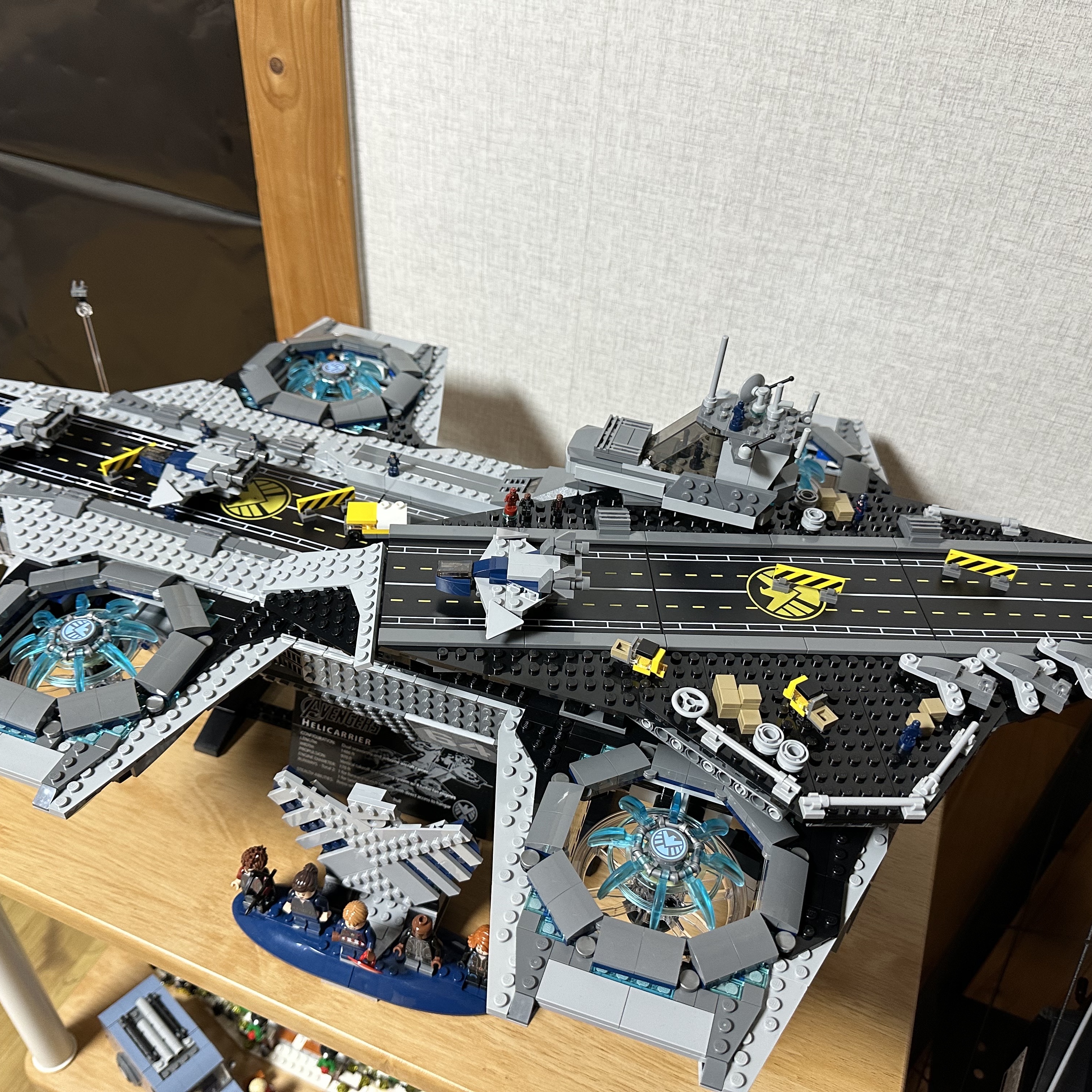 Lego Marvel The Shield Helicarrier 착용 스타일 - 3