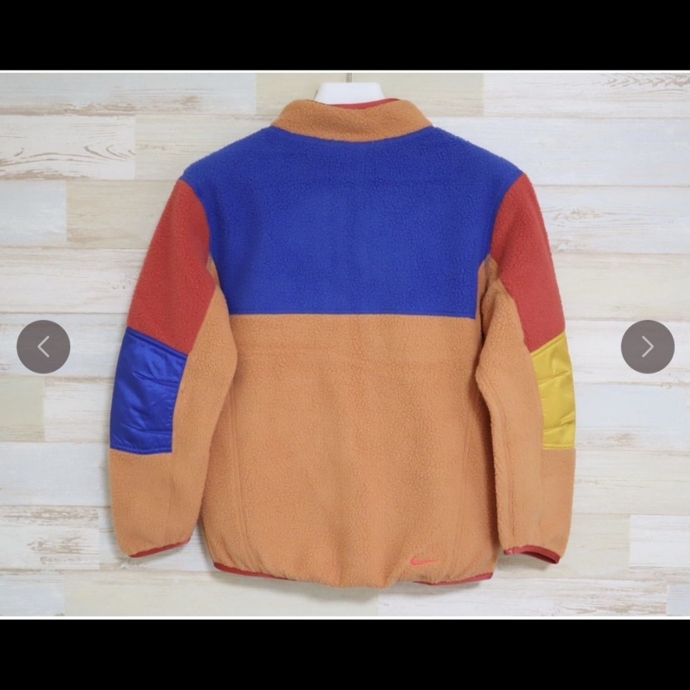 (Kids) Nike ACG Therma-Fit Fleece Full Zip Jacket Orange 착용 스타일 - 2