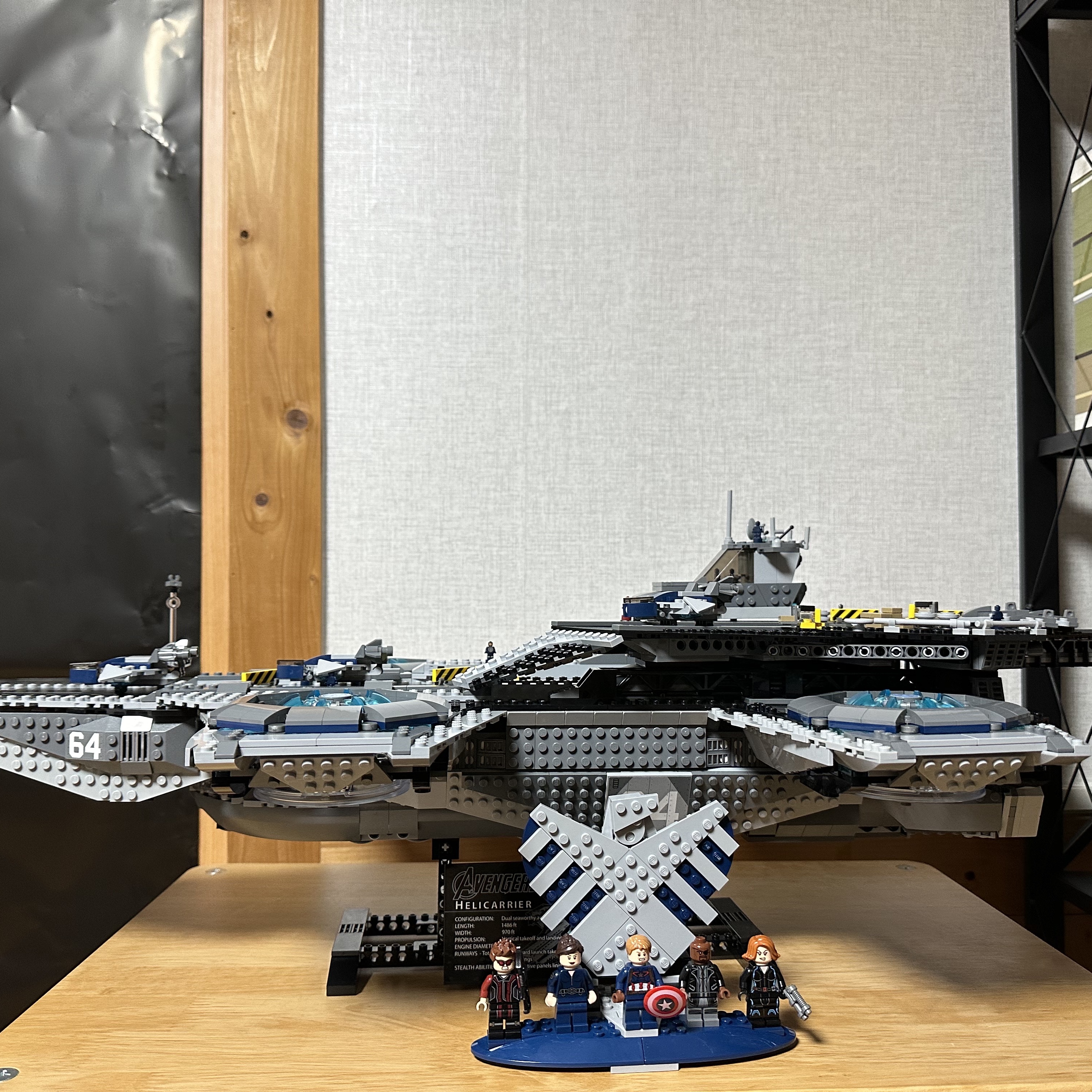 Lego Marvel The Shield Helicarrier 착용 스타일 - 2