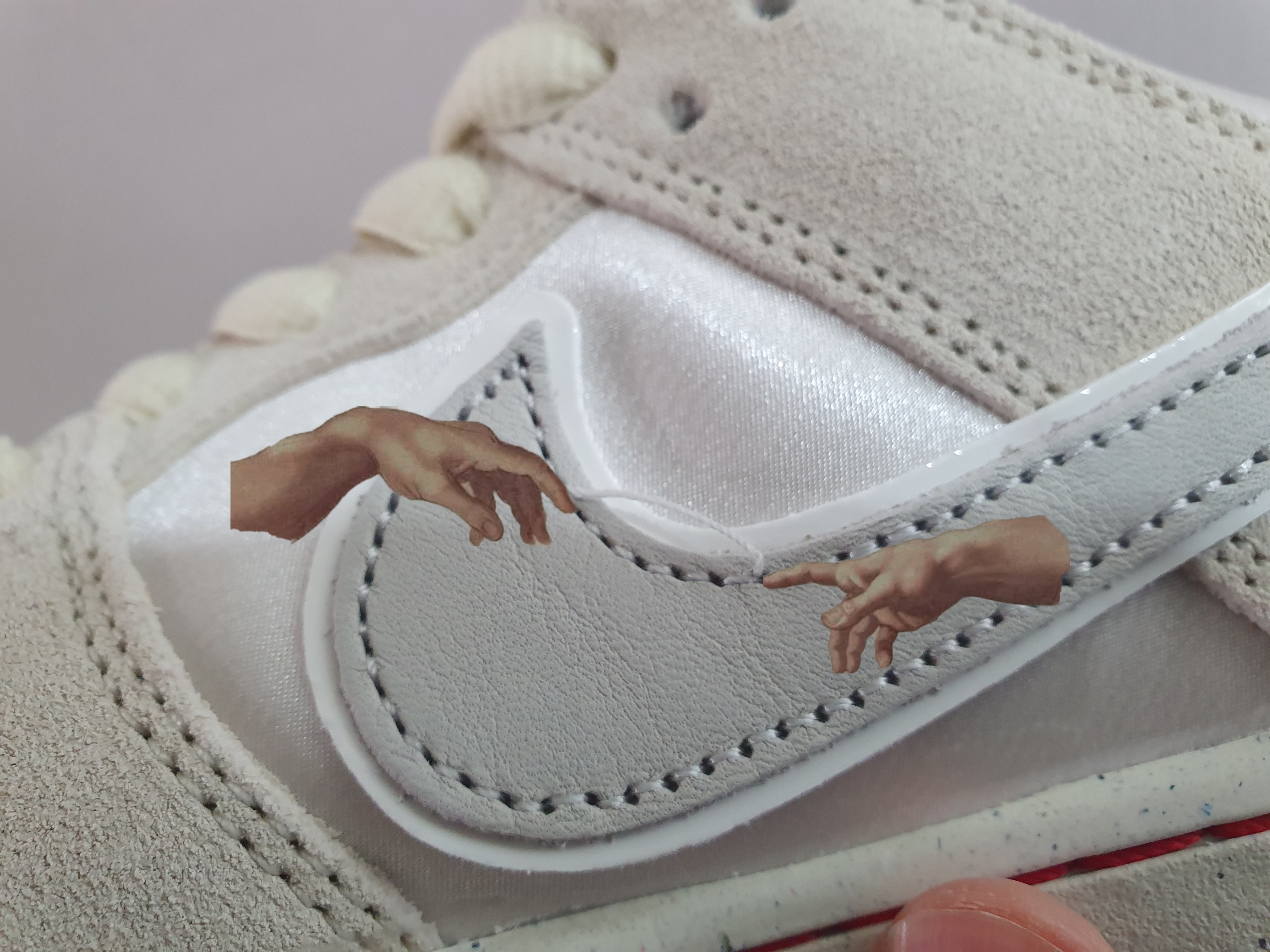 Nike SB Dunk Low PRM Coconut Milk 착용 스타일 - 2