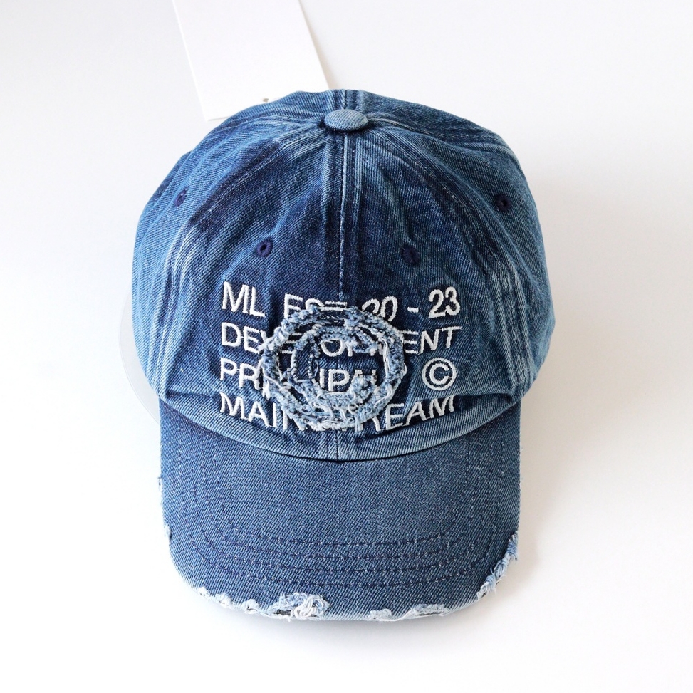 Millo Archive Core Denim Ball Cap Washed Blue, [KREAM 단독] ADSB Andersson Bell Sauvage Cotton Cardigan Green 착용 스타일 - 2