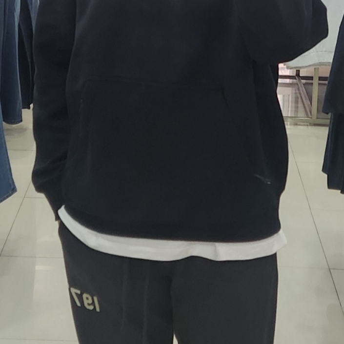 Nike ACG Therma-Fit Fleece Pullover Hoodie Black Anthracite - Asia, Essentials 1977 Relaxed Sweatpants Iron - 22SS 착용 스타일