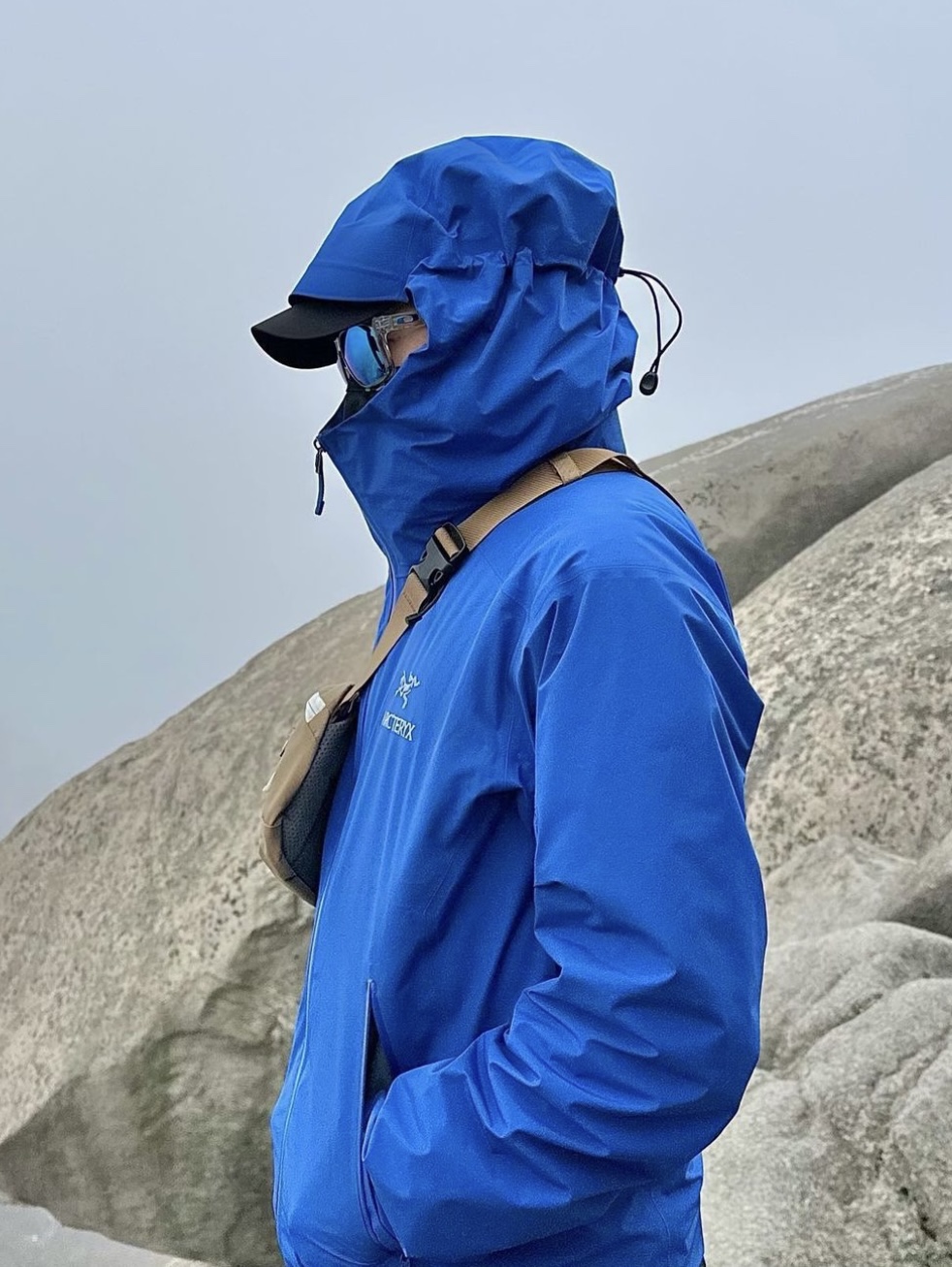 Arc'teryx Beta LT Jacket Vitality 착용 스타일 - 2
