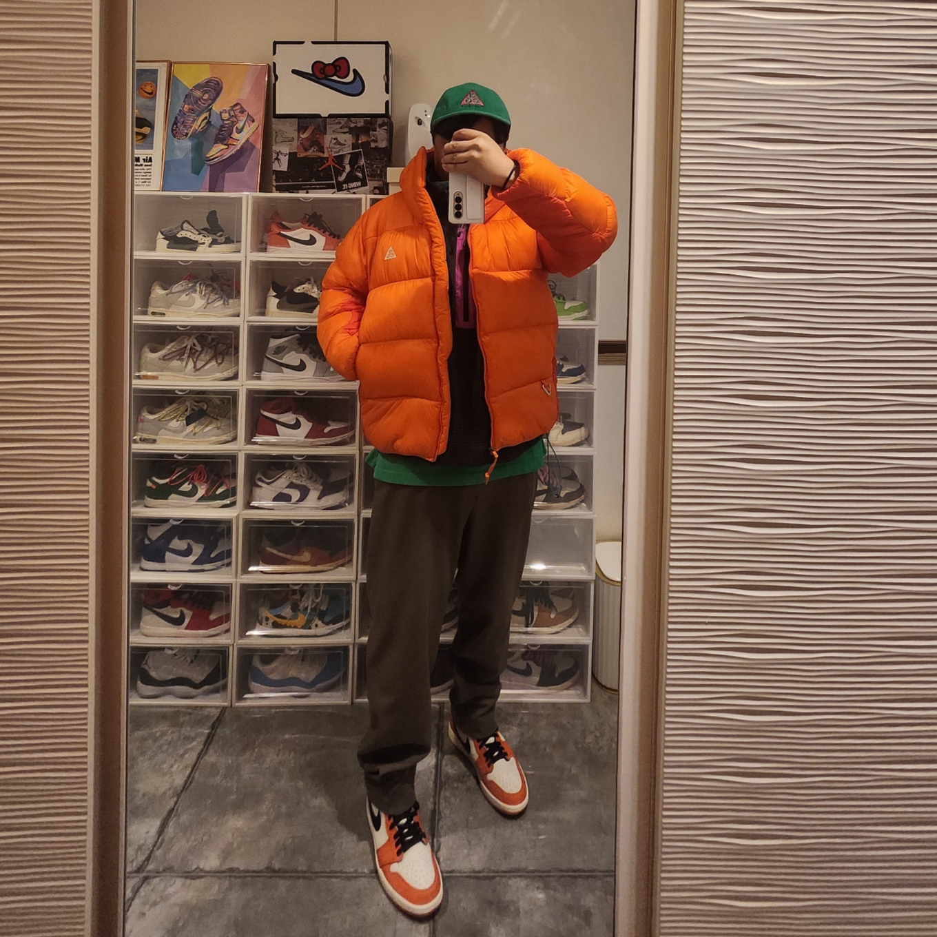 Nike ACG Therma-Fit ADV Lunar Lake Puffer Jacket Safety Orange - Asia, Jordan 1 Retro High OG Reverse Shattered Backboard 착용 스타일