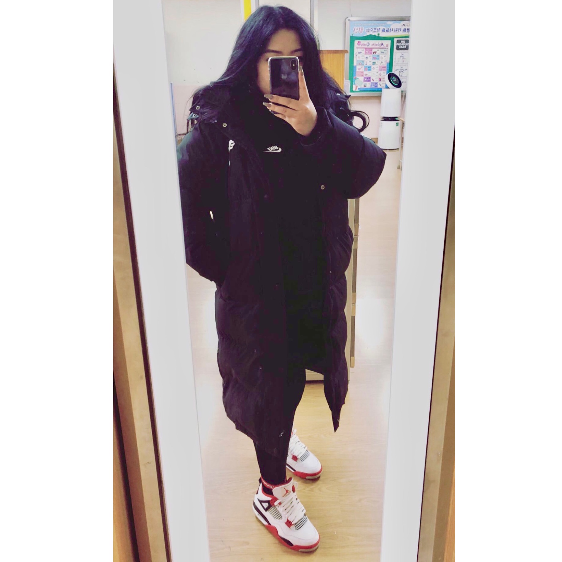 Jordan 4 Retro OG Fire Red 2020 착용 스타일